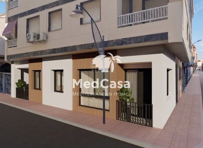 Erdgeschosswohnung - Neubau - Santiago de la Ribera - Santiago de la Ribera