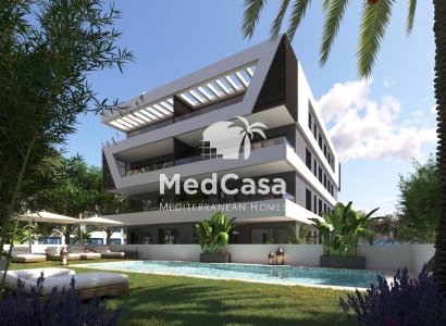 Ground floor apartment - New Build - San Juan de Alicante - Sant Joan d'Alacant