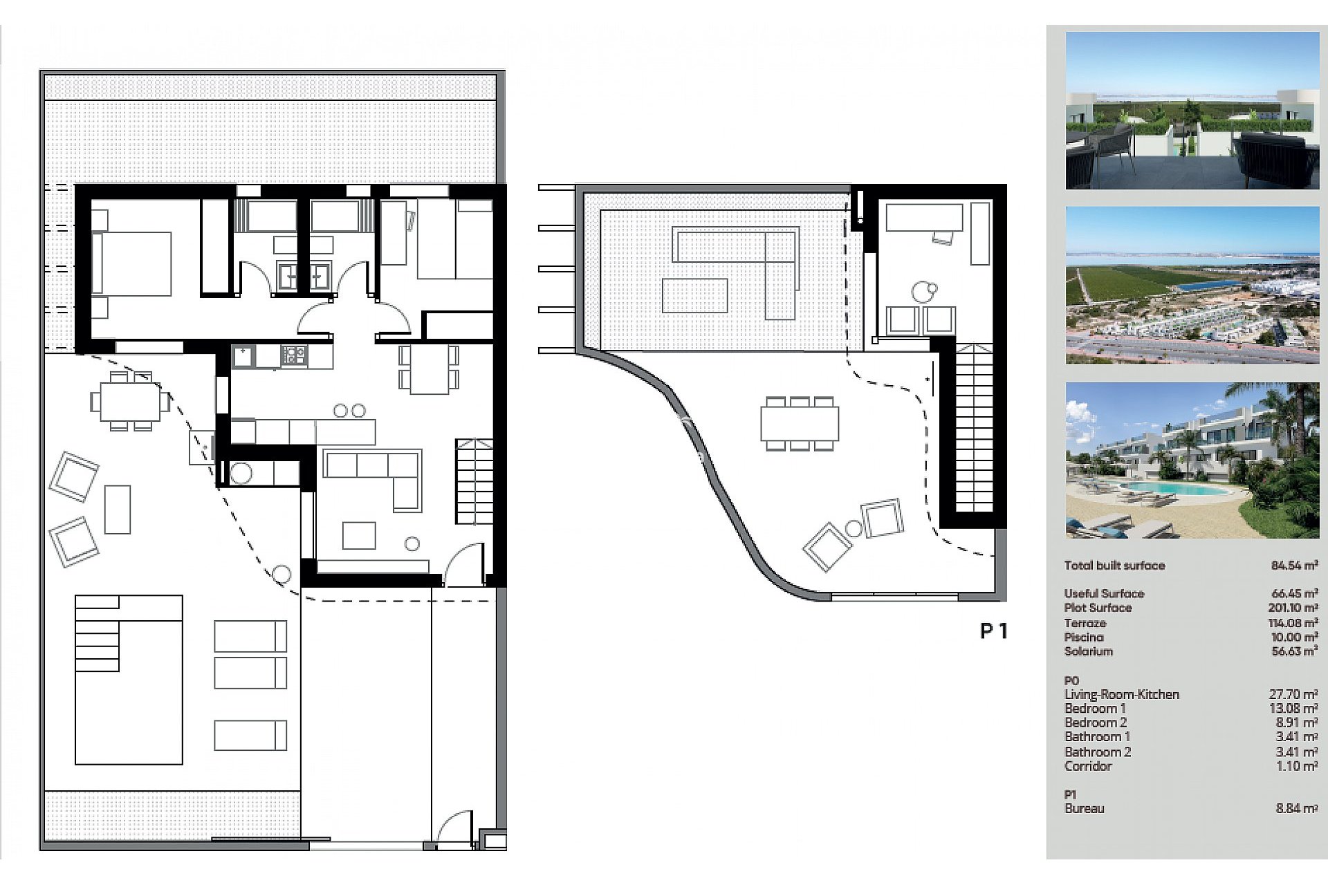 Neubau - Doppelhaushälfte -
Los Balcones (Torrevieja)