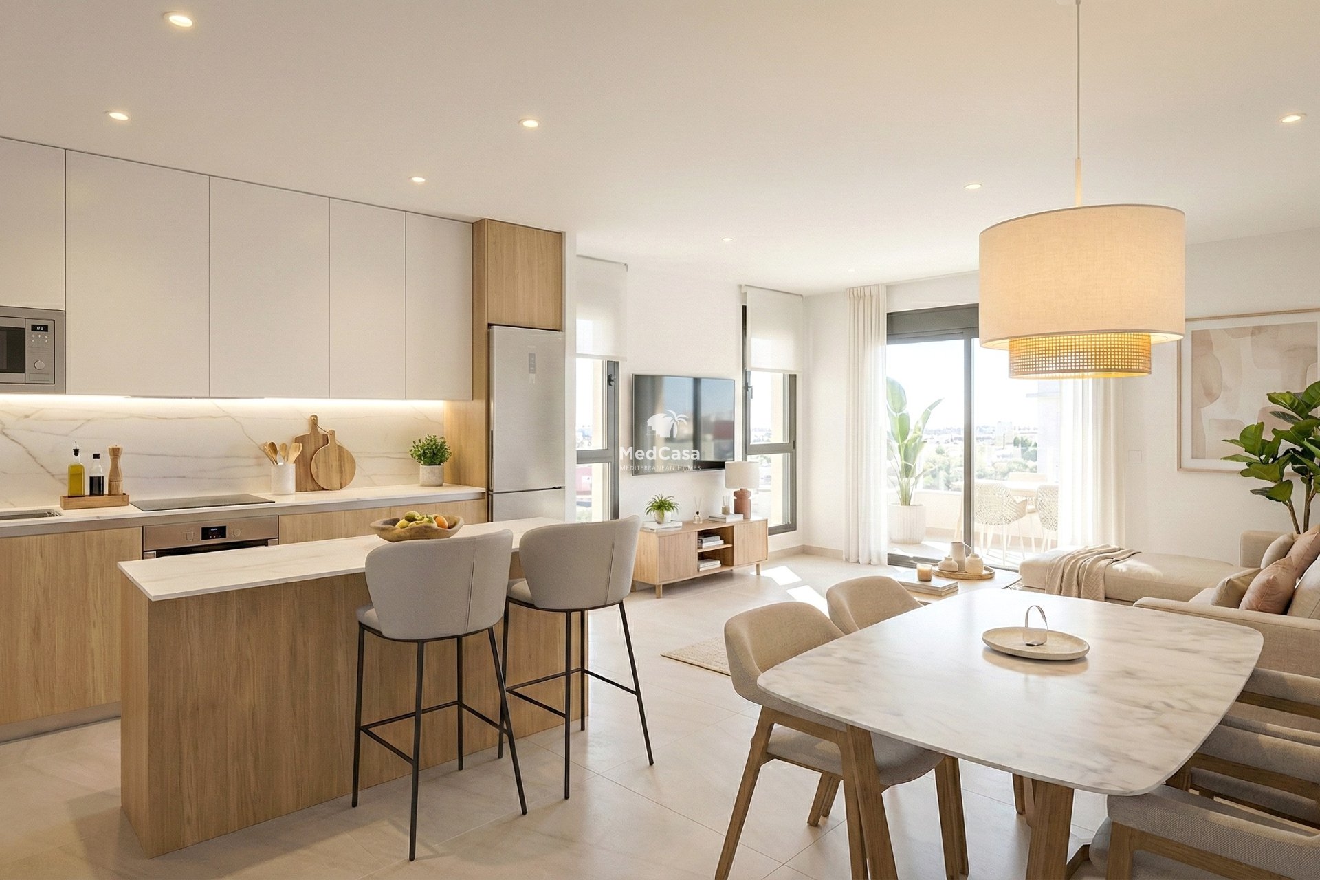 Neubau - Erdgeschosswohnung -
Benijofar