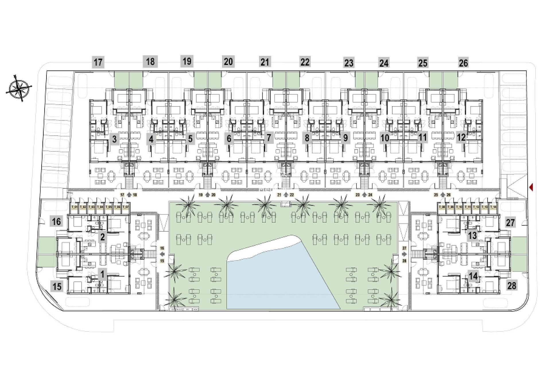 Neubau - Erdgeschosswohnung -
La Manga