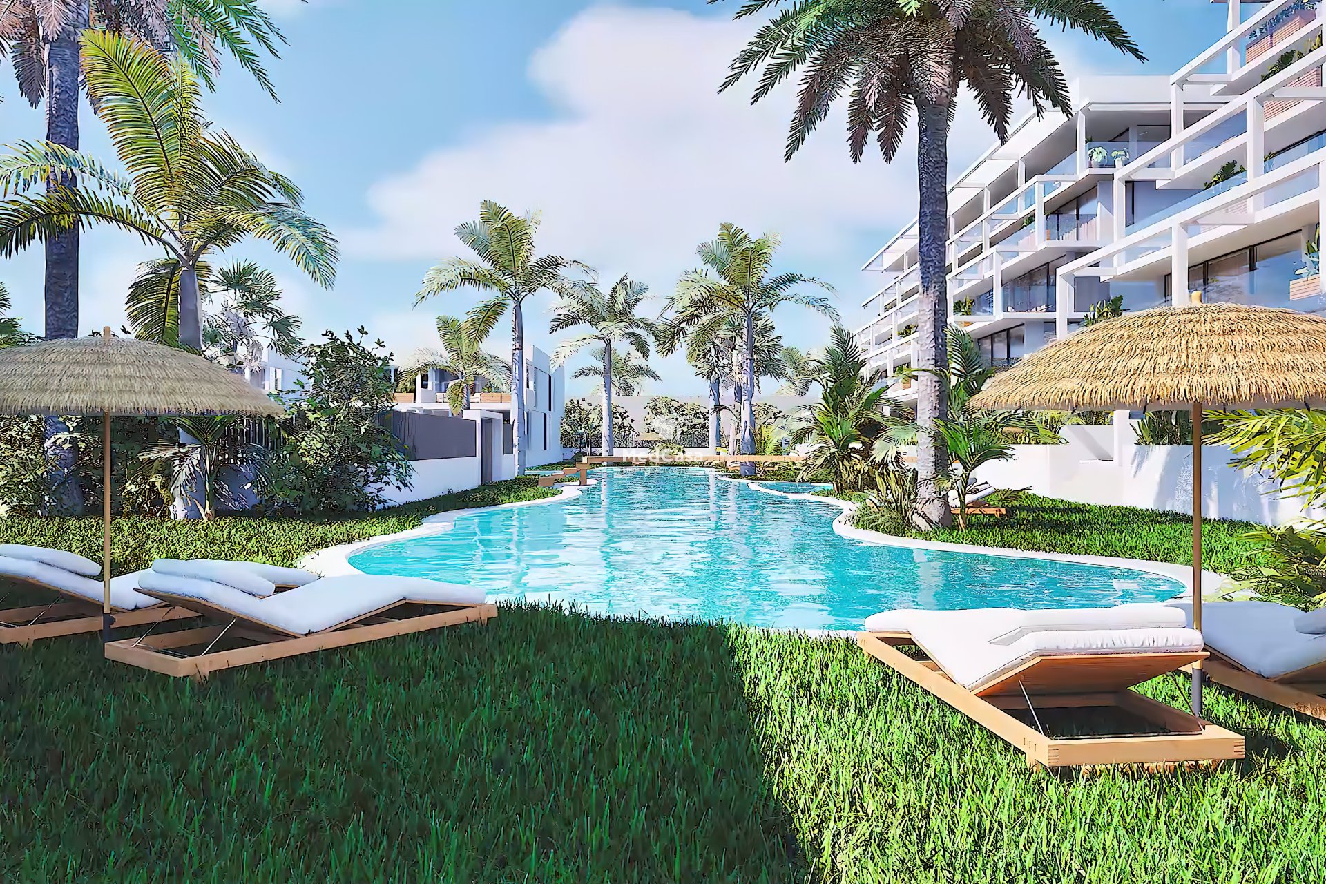 Neubau - Erdgeschosswohnung -
La Manga