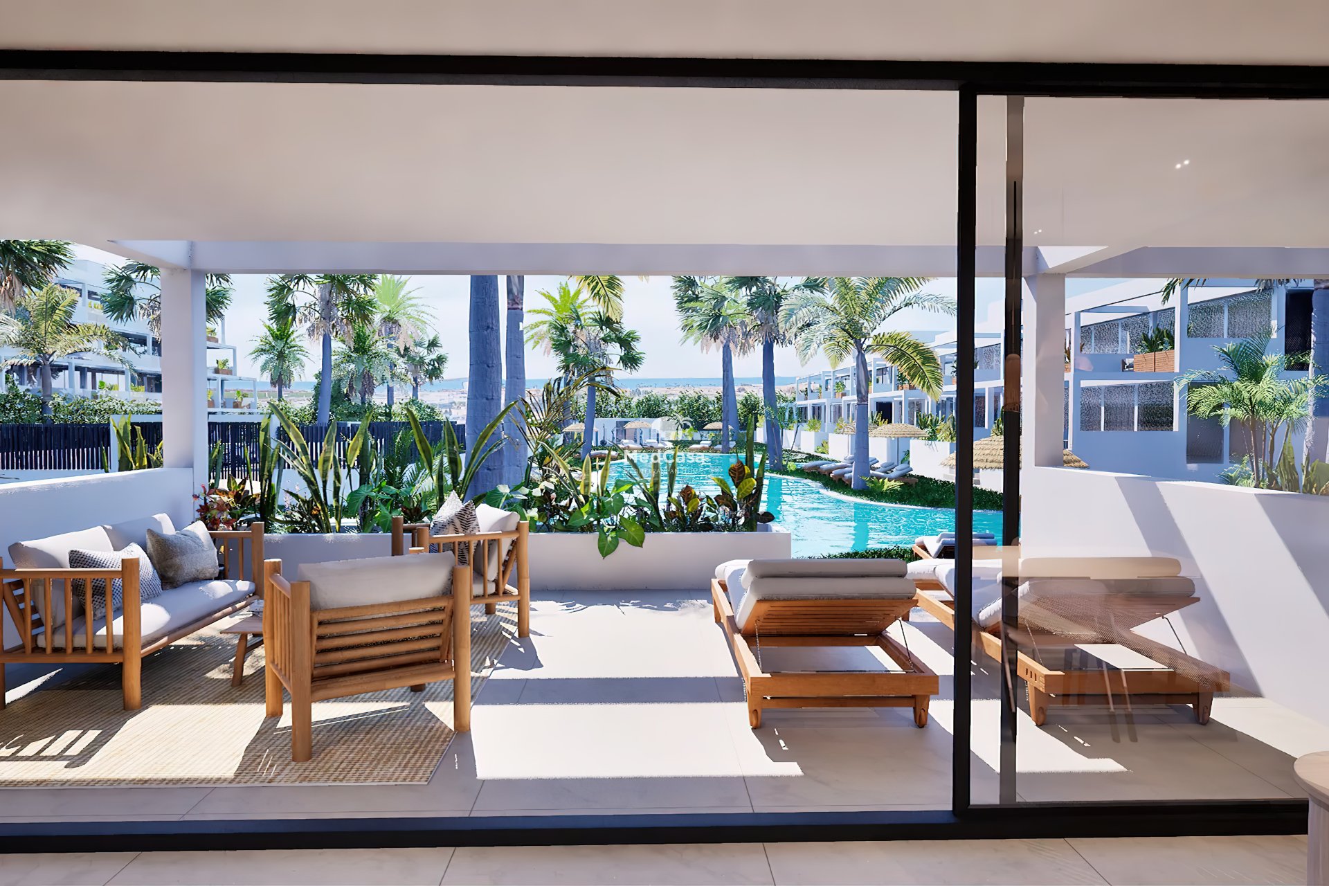 Neubau - Erdgeschosswohnung -
La Manga