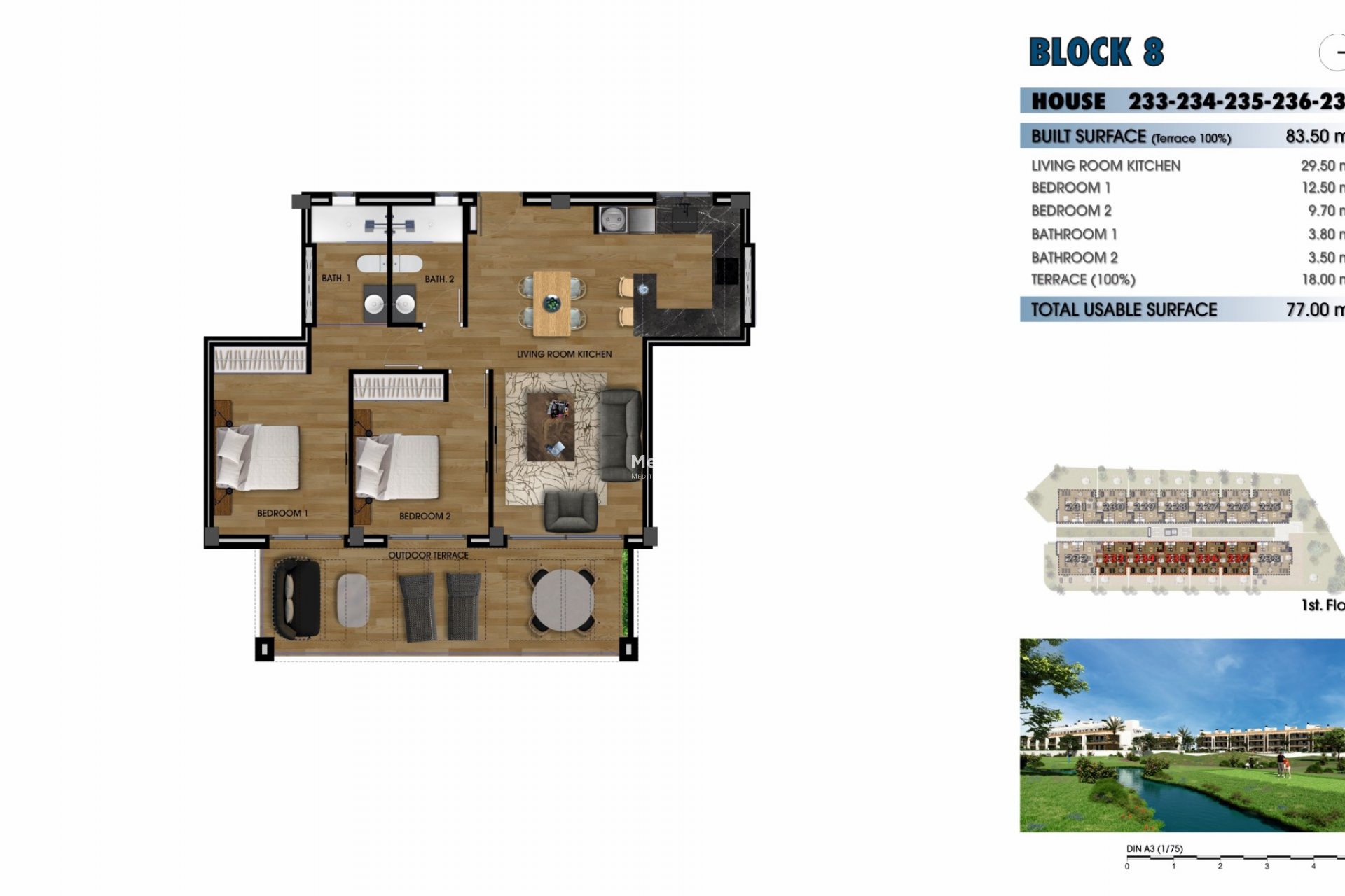 Neubau - Erdgeschosswohnung -
Los Alcázares