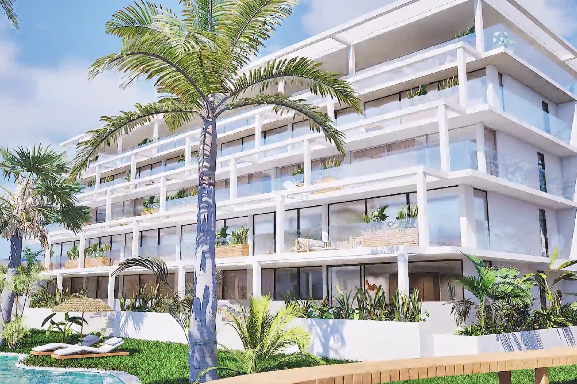 Neubau - Erdgeschosswohnung -
Mar de Cristal