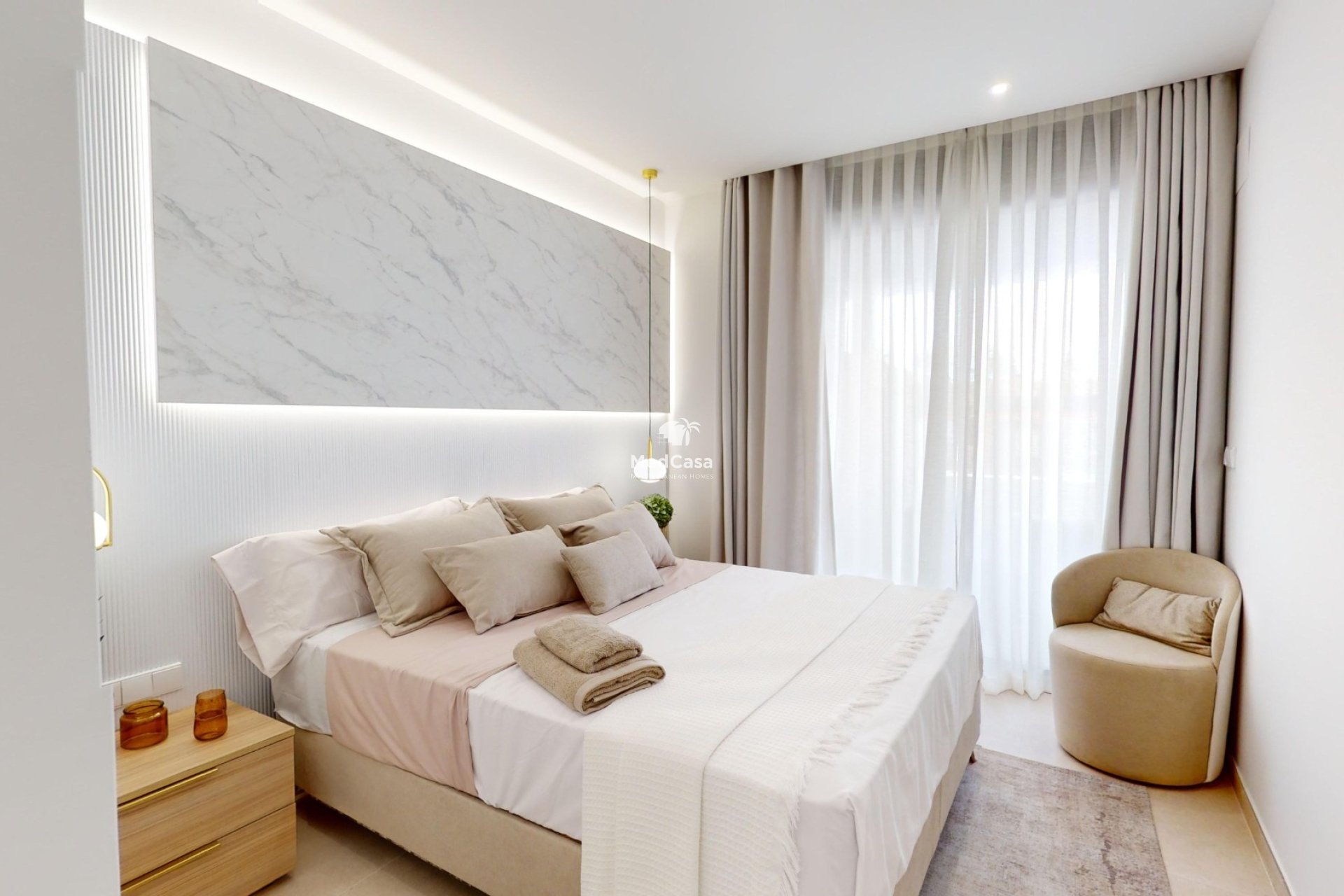 Neubau - Erdgeschosswohnung -
Orihuela Costa - Aguamarina