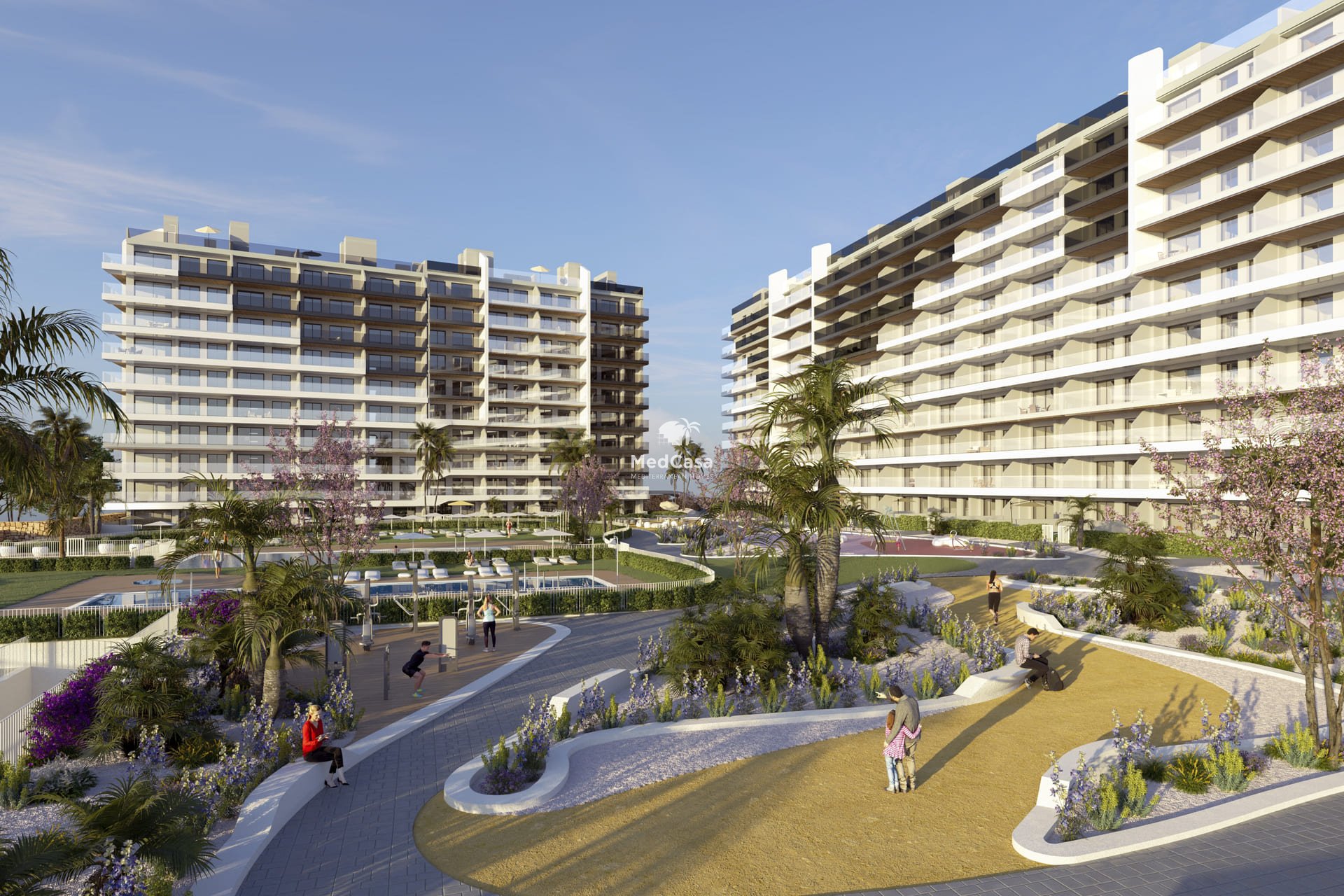 Neubau - Erdgeschosswohnung -
Orihuela Costa - Punta Prima