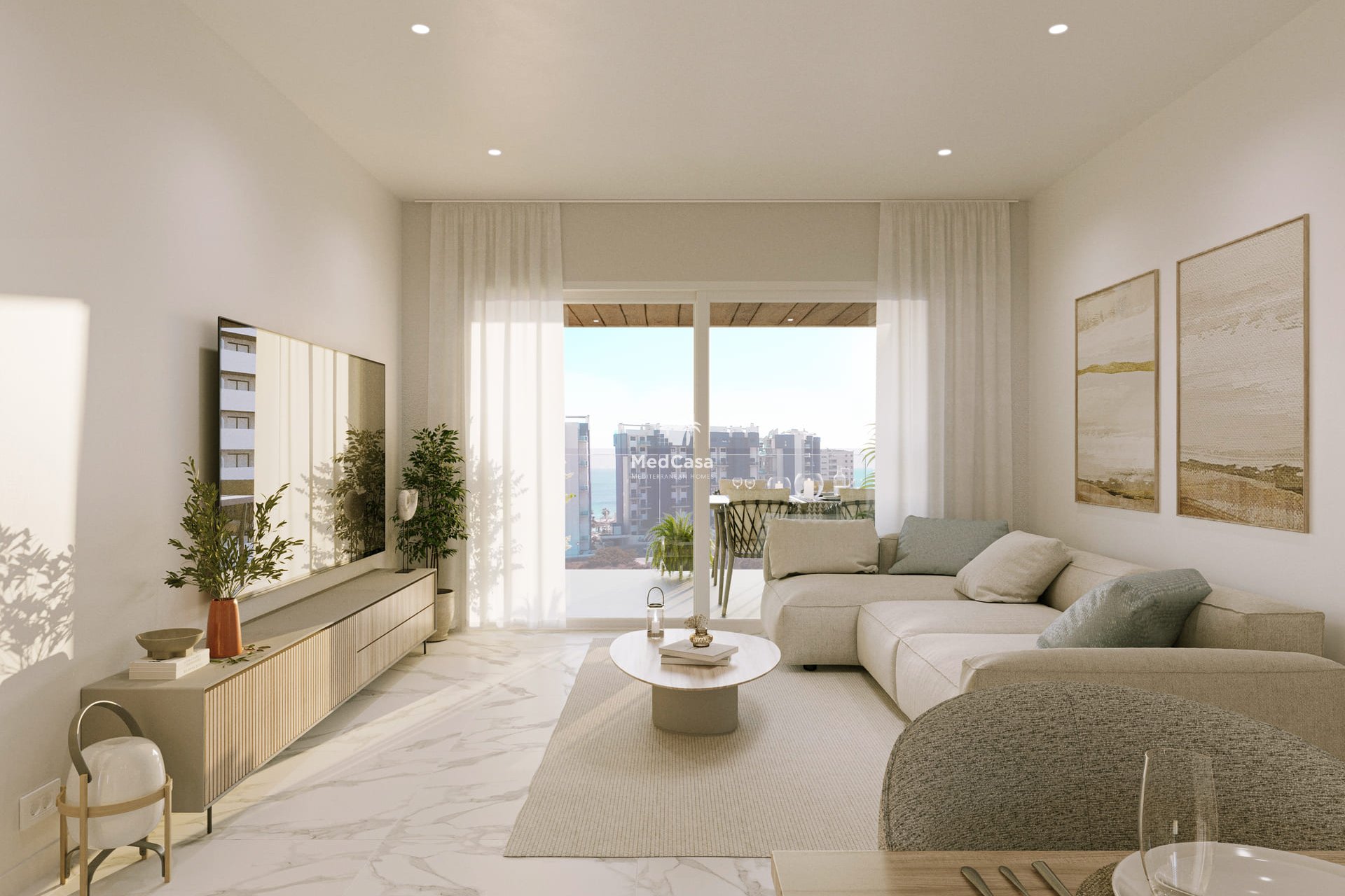 Neubau - Erdgeschosswohnung -
Orihuela Costa - Punta Prima