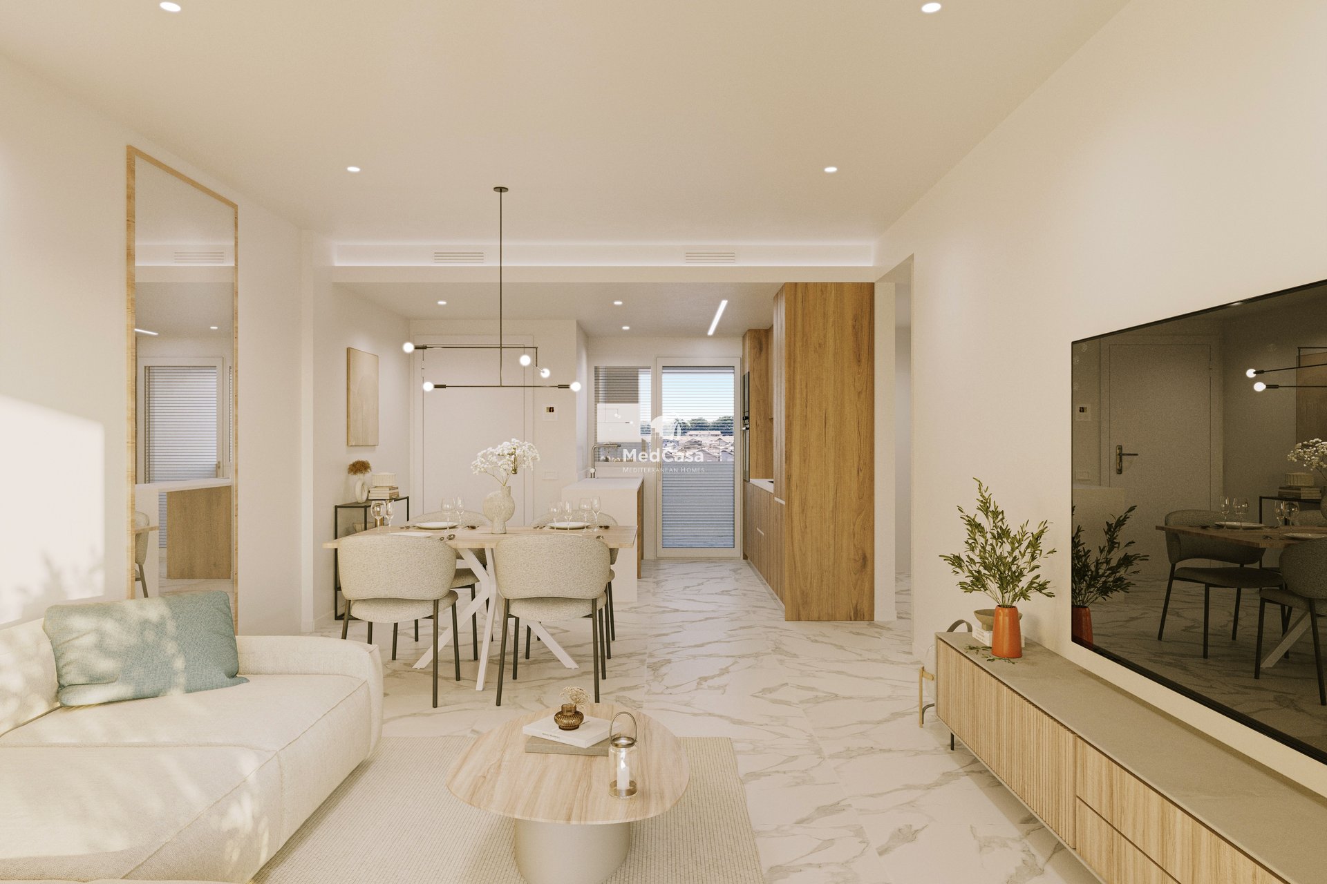 Neubau - Erdgeschosswohnung -
Orihuela Costa - Punta Prima