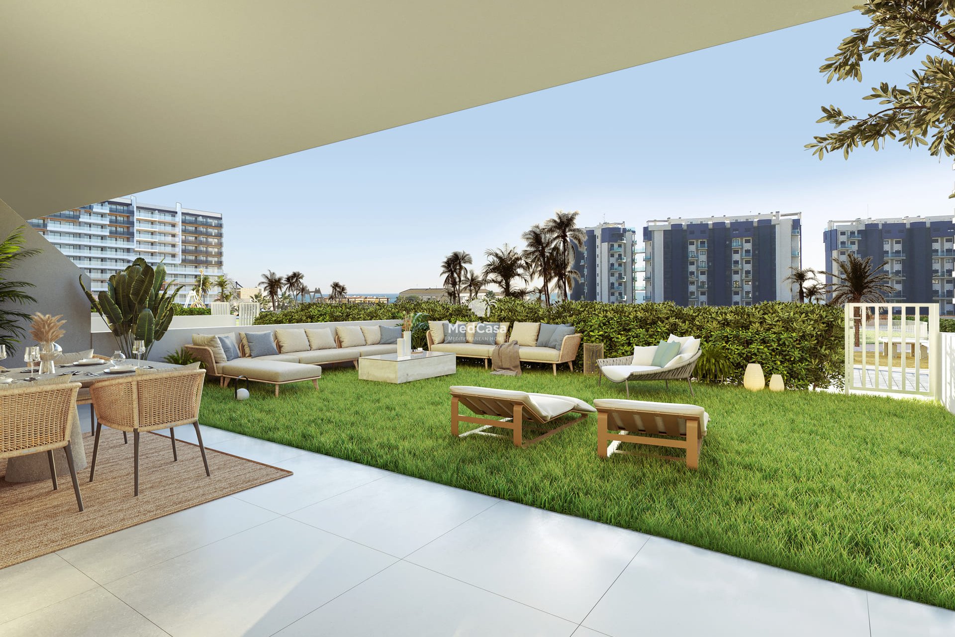 Neubau - Erdgeschosswohnung -
Orihuela Costa - Punta Prima