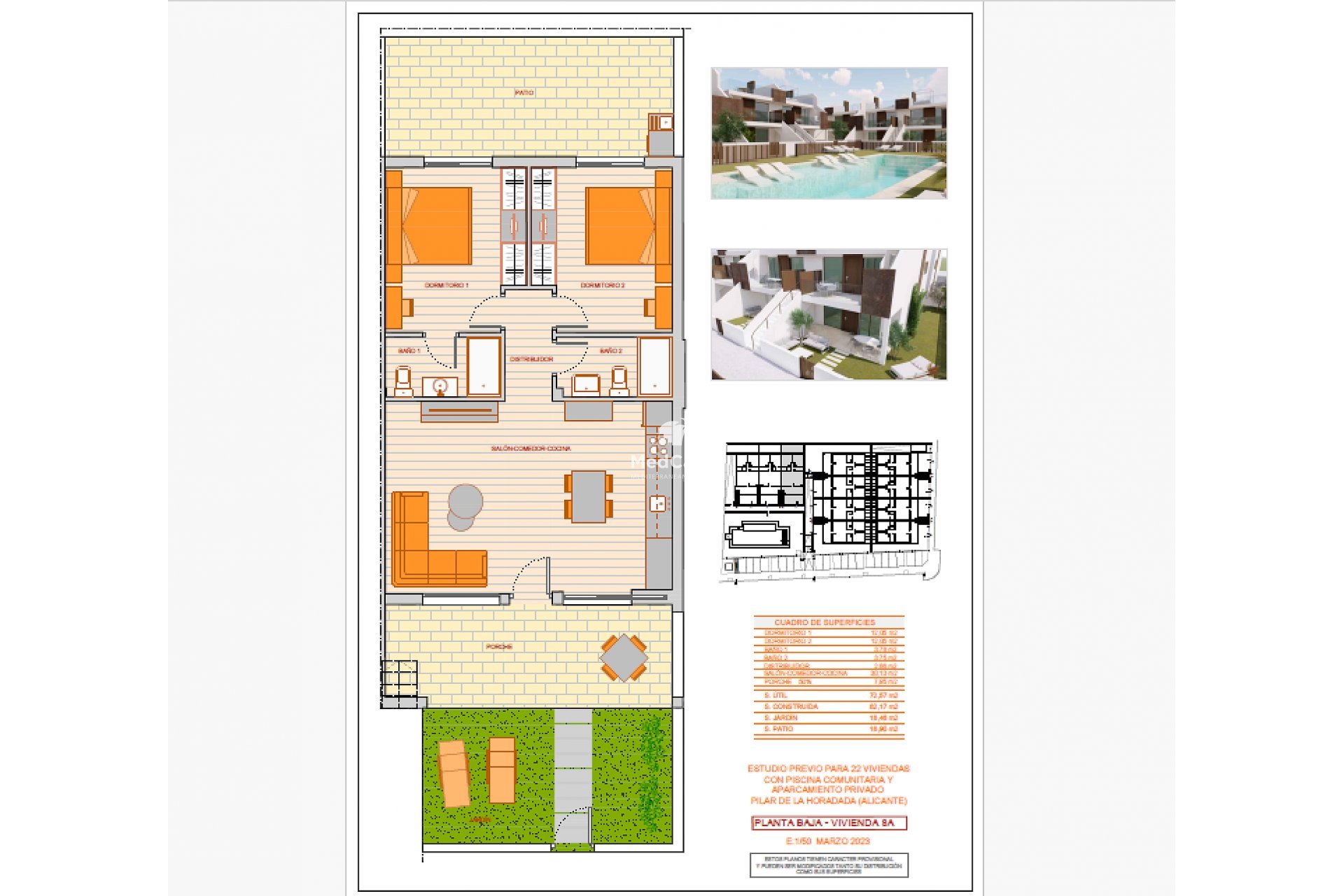 Neubau - Erdgeschosswohnung -
Pilar de la Horadada