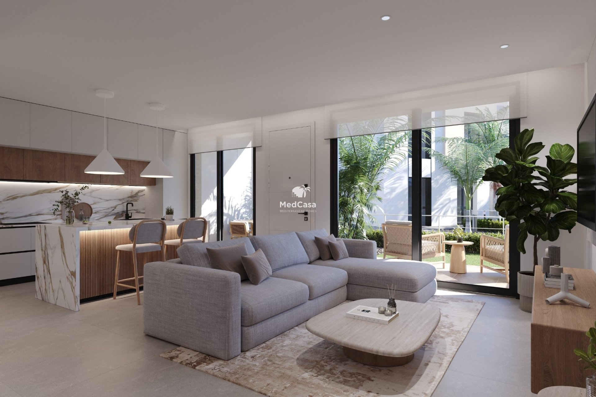 Neubau - Erdgeschosswohnung -
Santa Rosalia