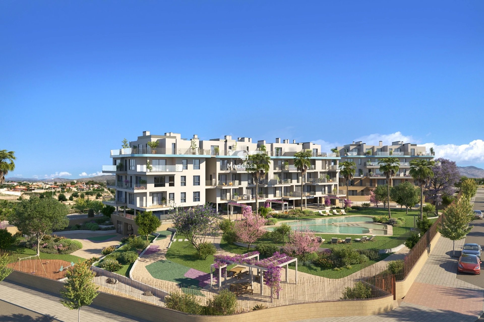 Neubau - Erdgeschosswohnung -
Villajoyosa - La Vila Joiosa