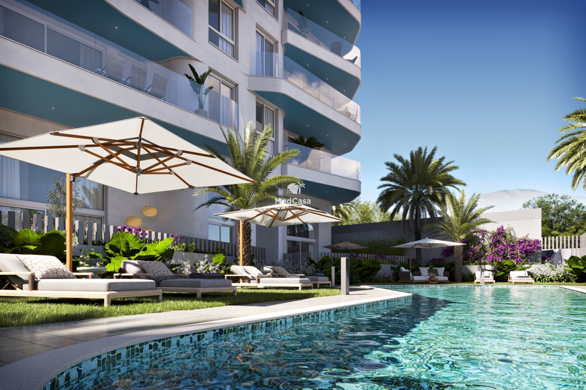 Neubau - Erdgeschosswohnung -
Villajoyosa - La Vila Joiosa