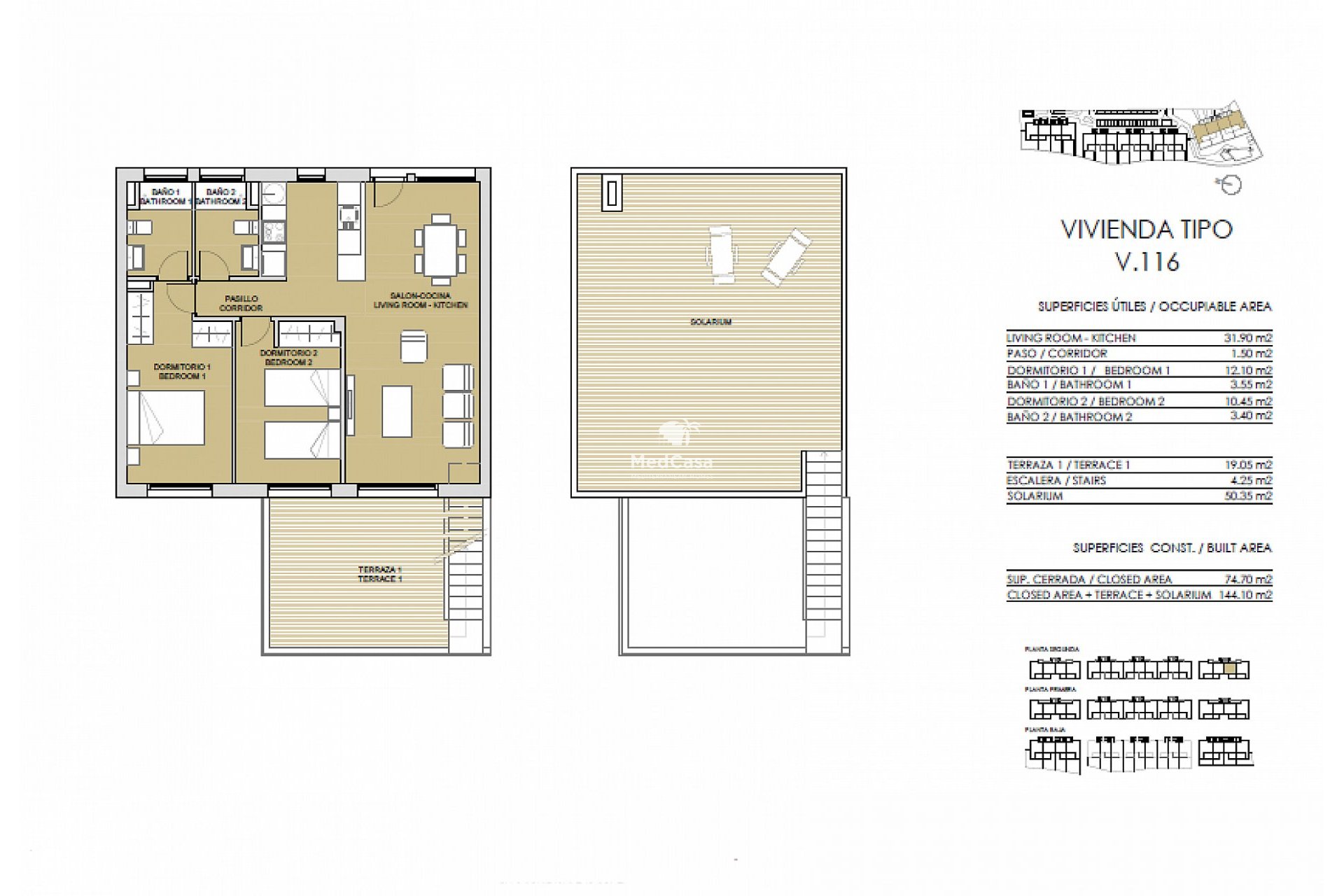 Neubau - Penthousewohnung -
Golf Lo Romero