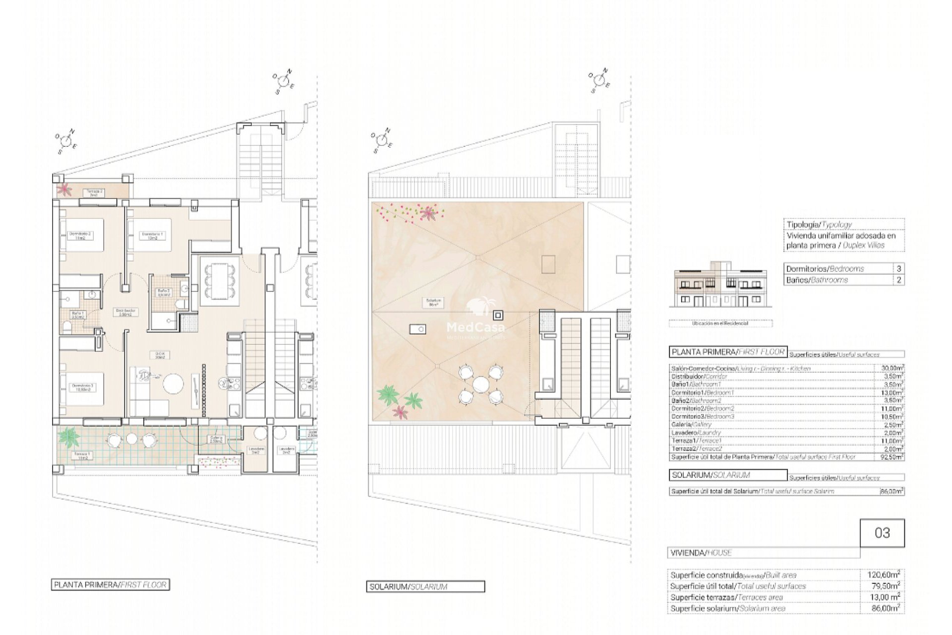 Neubau - Penthousewohnung -
Hondón de las Nieves