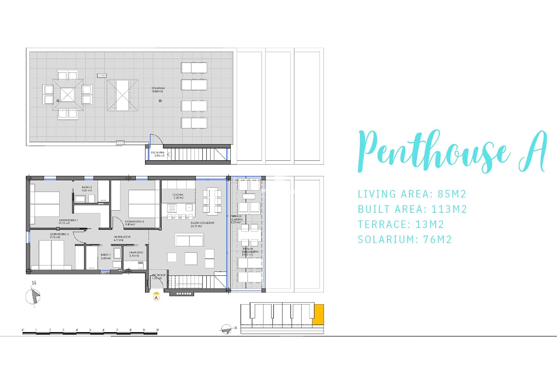 Neubau - Penthousewohnung -
La Manga