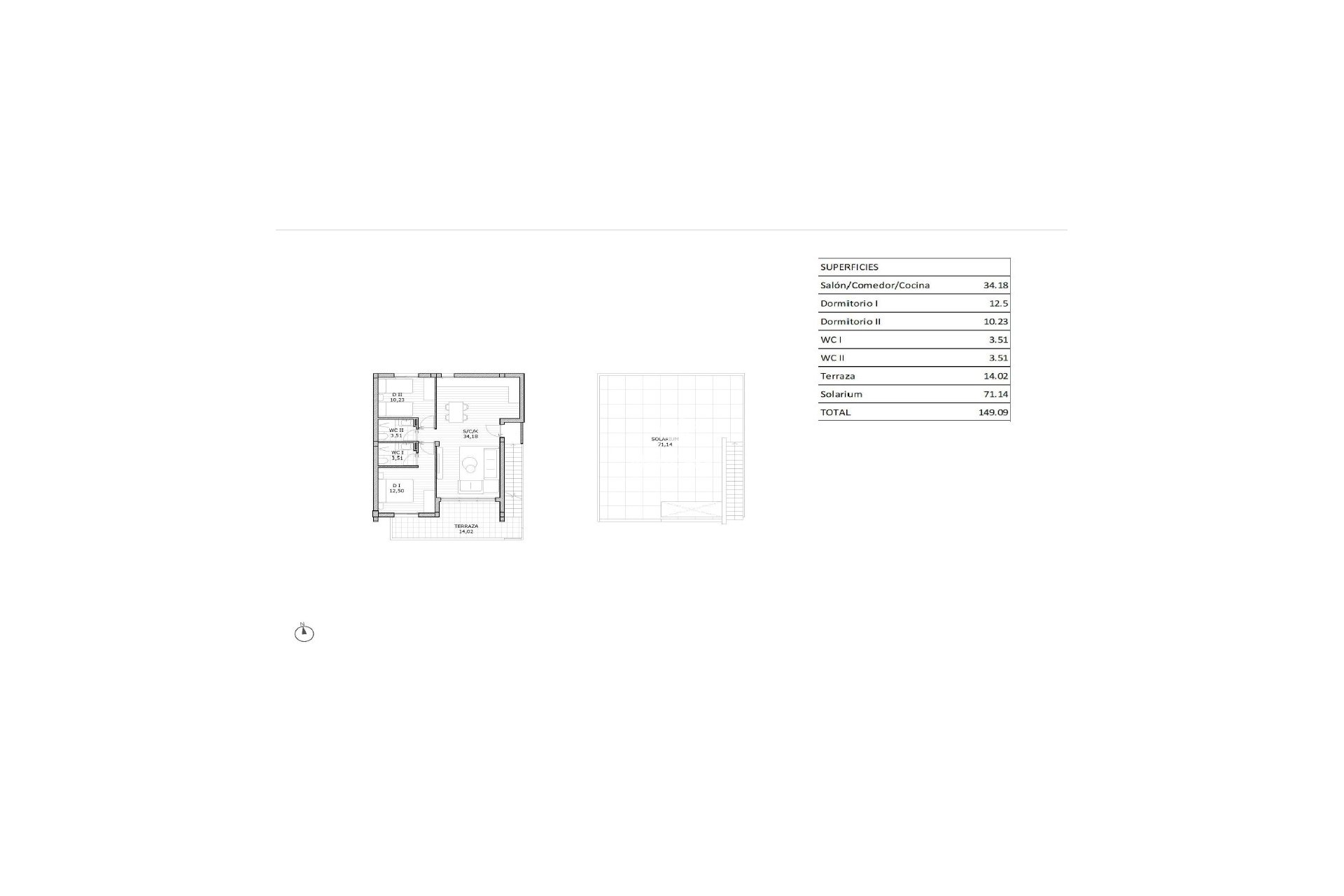 Neubau - Penthousewohnung -
San Miguel de Salinas