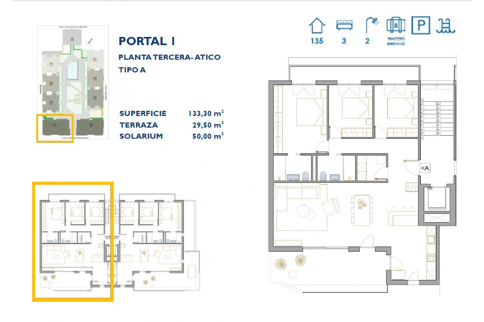 Neubau - Penthousewohnung -
San Pedro del Pinatar
