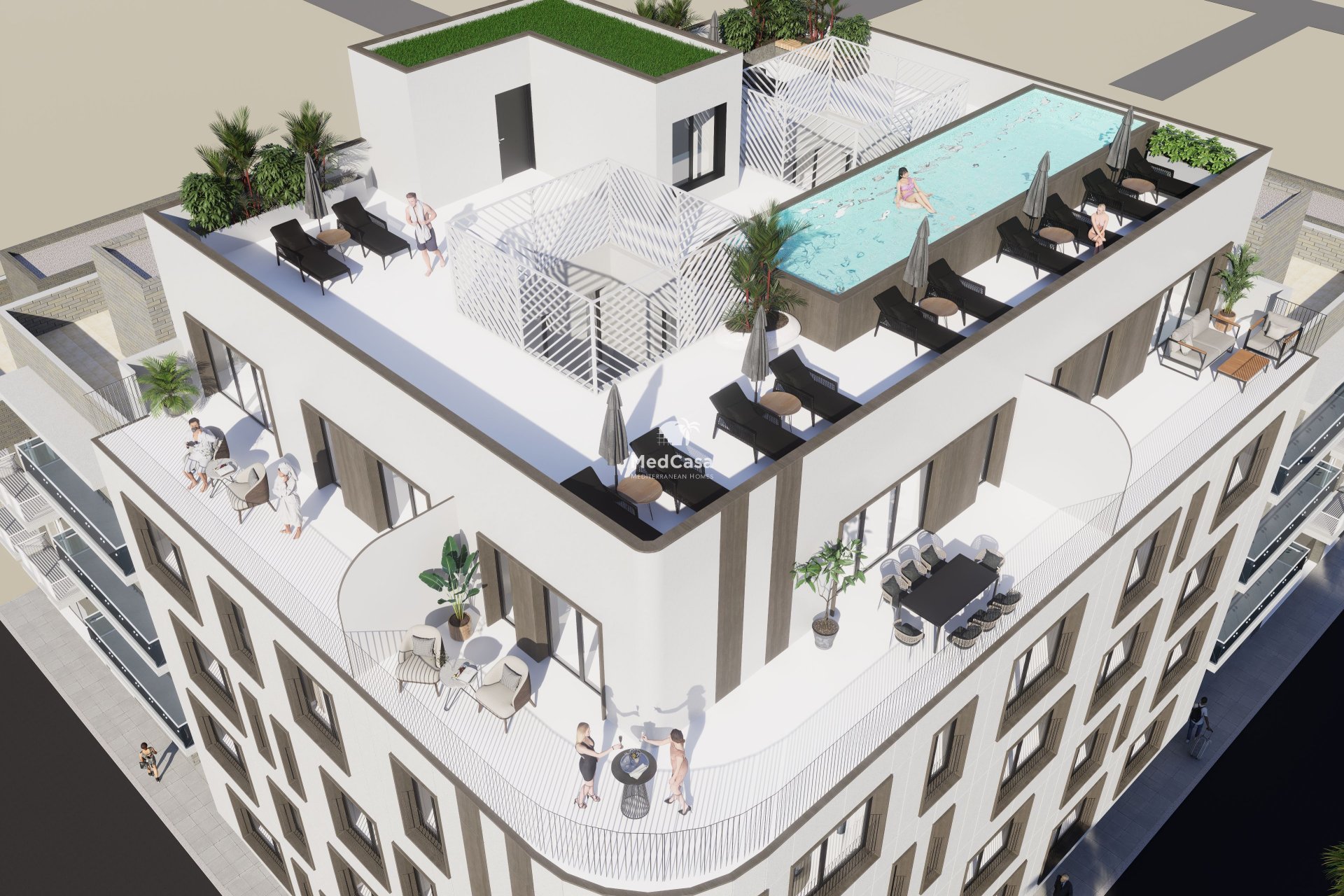 Neubau - Penthousewohnung -
Torrevieja