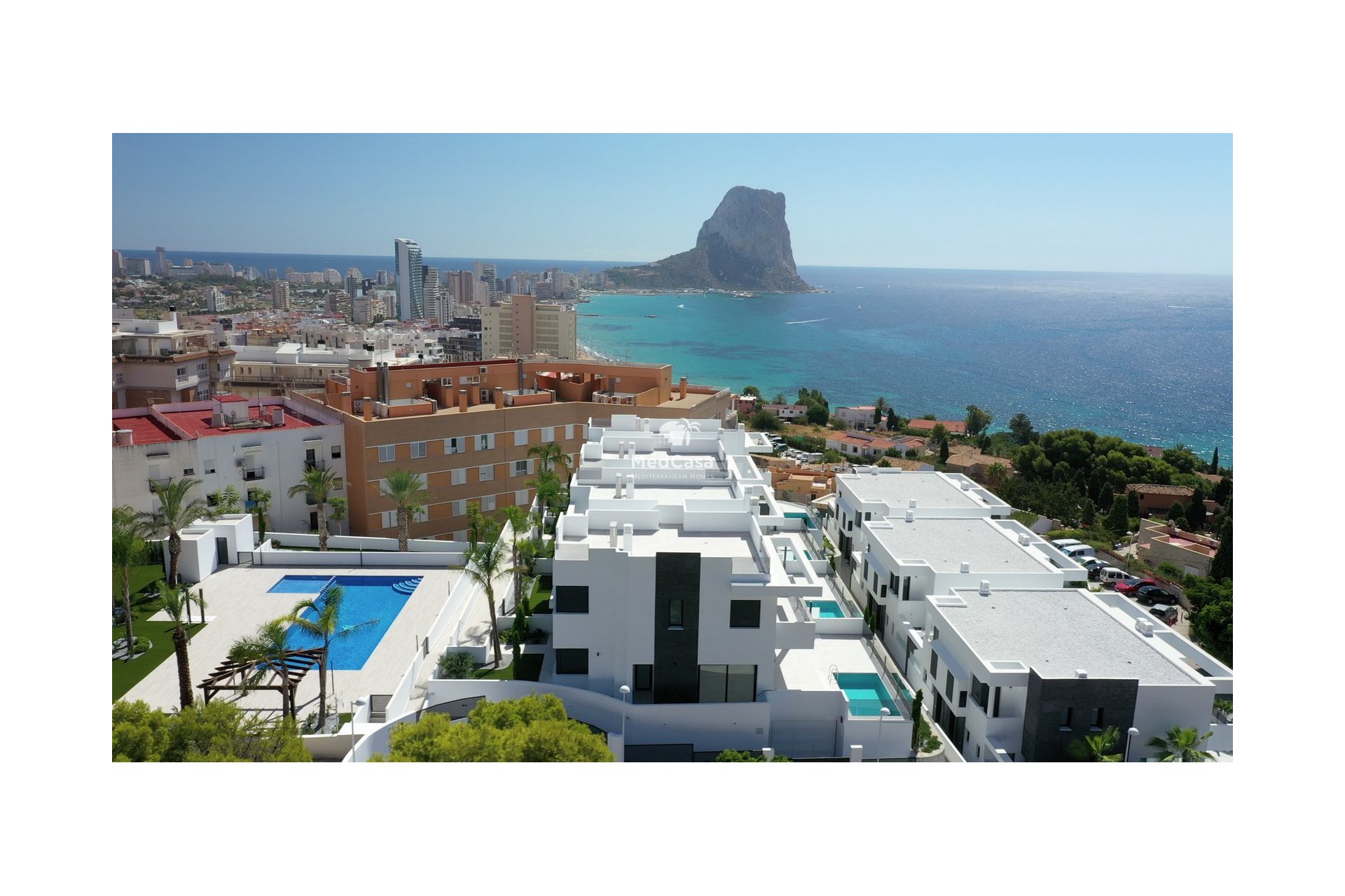 Neubau - Reihenhaus -
Calpe - Tossal