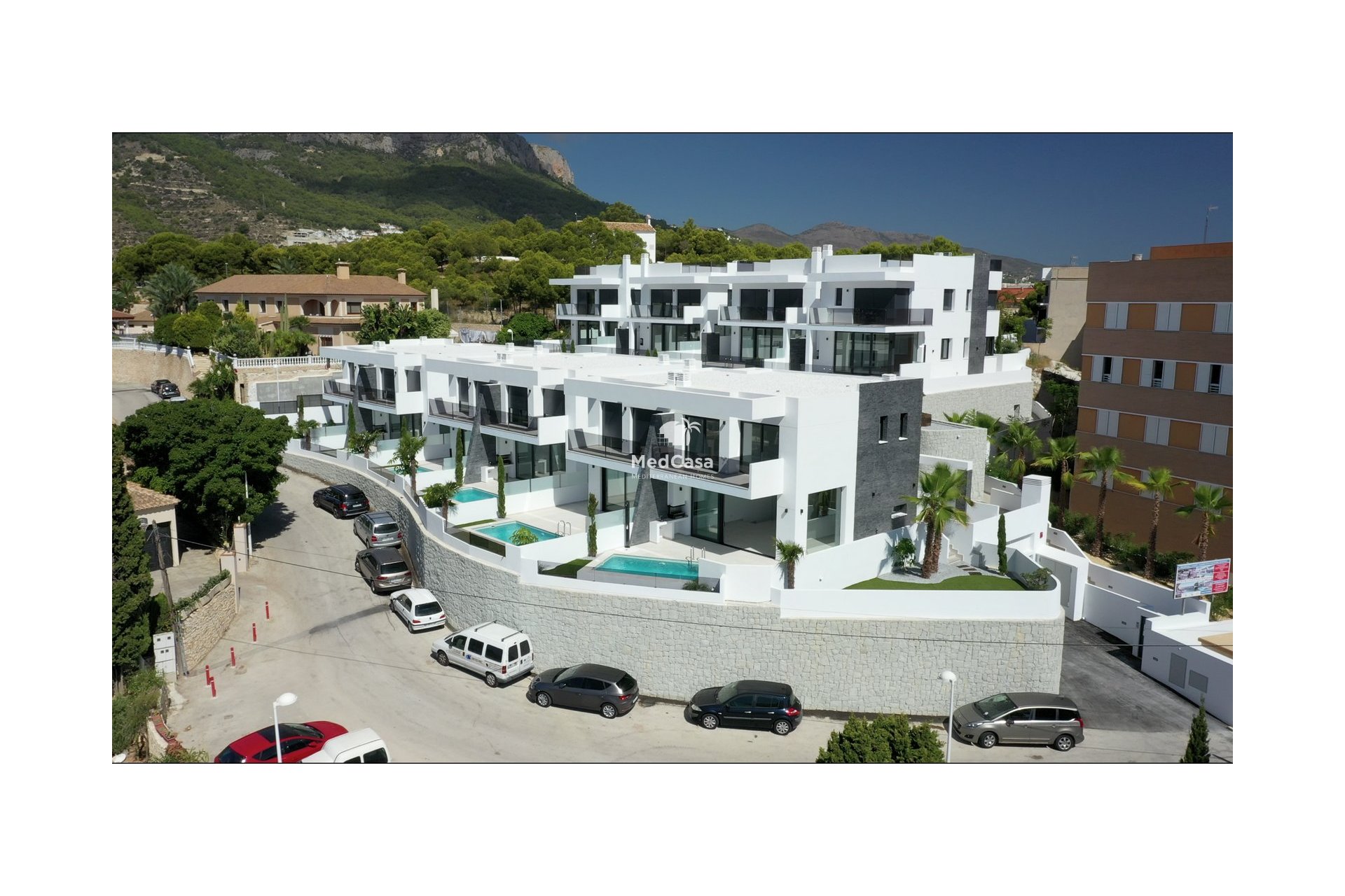 Neubau - Reihenhaus -
Calpe - Tossal