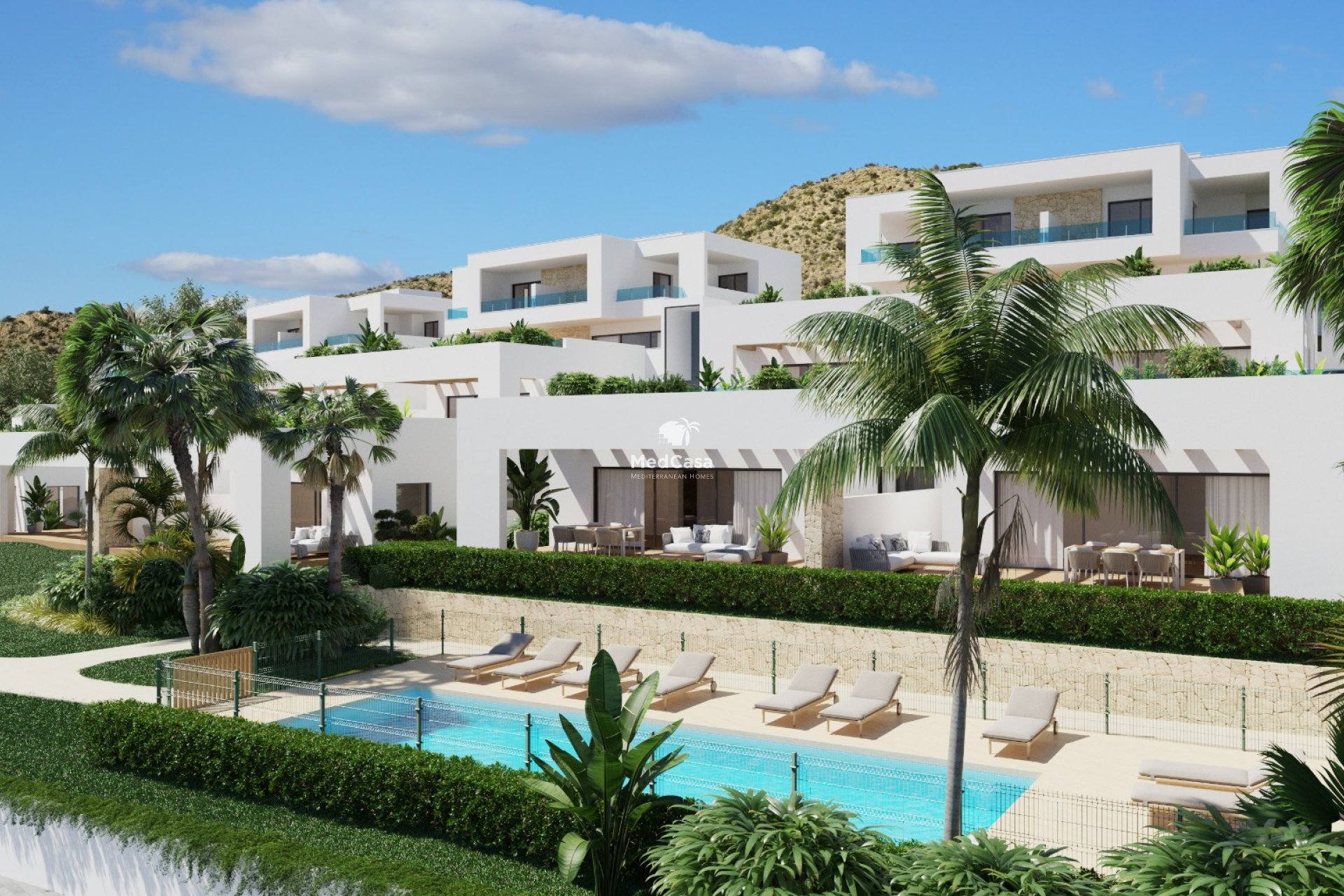 Neubau - Reihenhaus -
Monforte del Cid