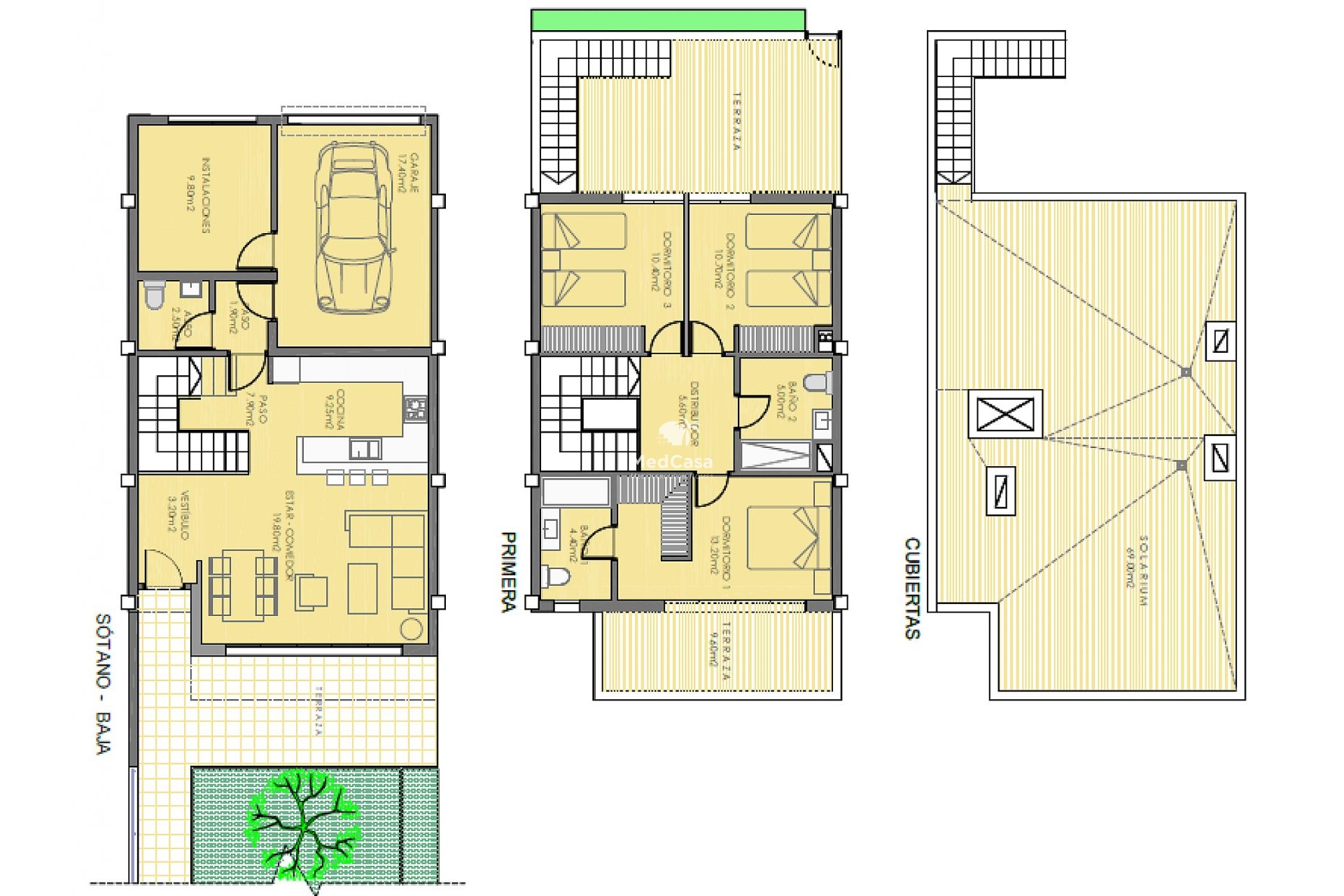 Neubau - Reihenhaus -
Monforte del Cid