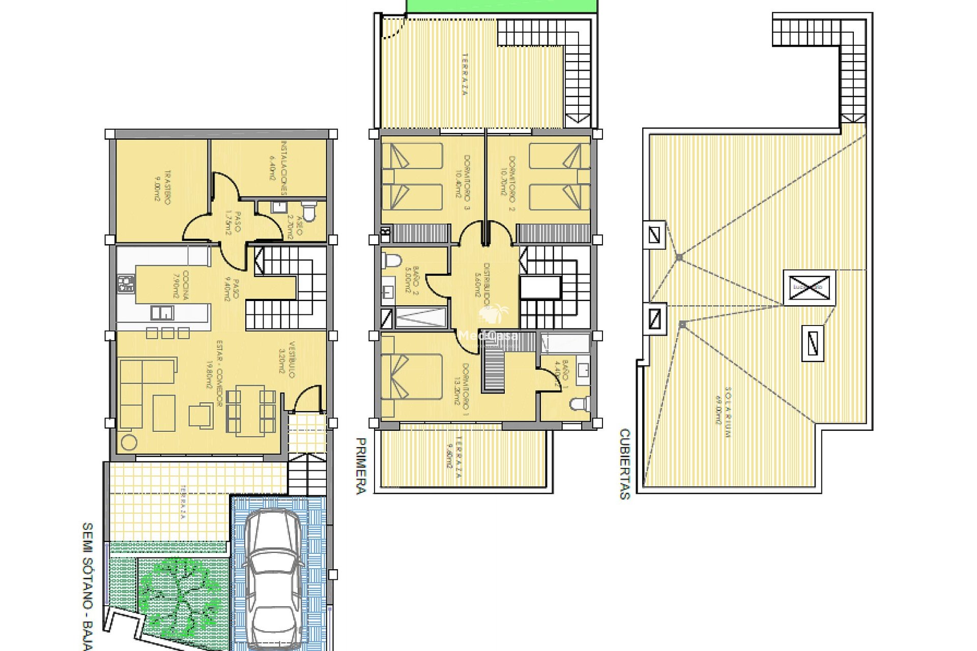 Neubau - Reihenhaus -
Monforte del Cid