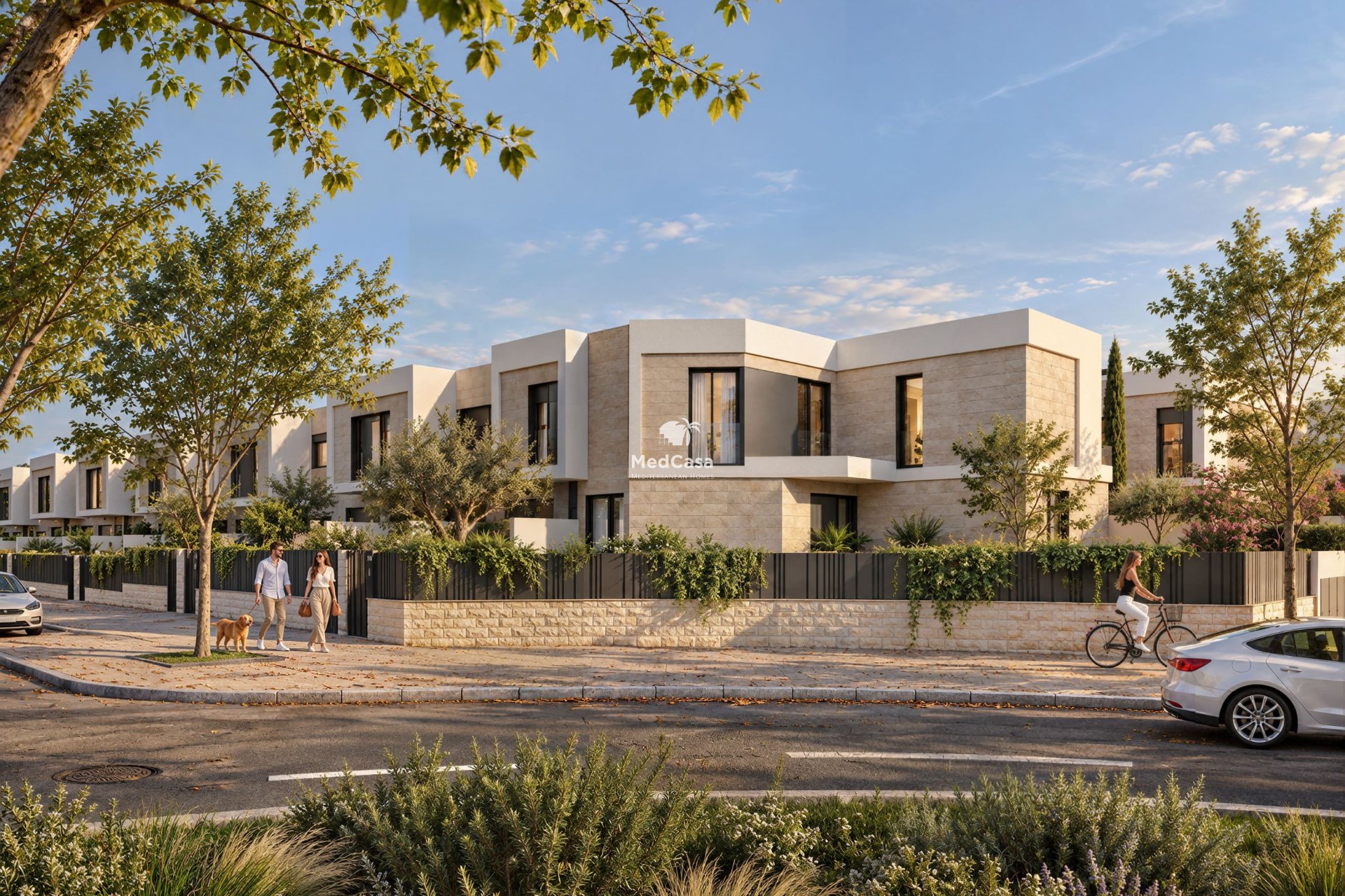 Neubau - Reihenhaus -
Muchamiel - Mutxamel