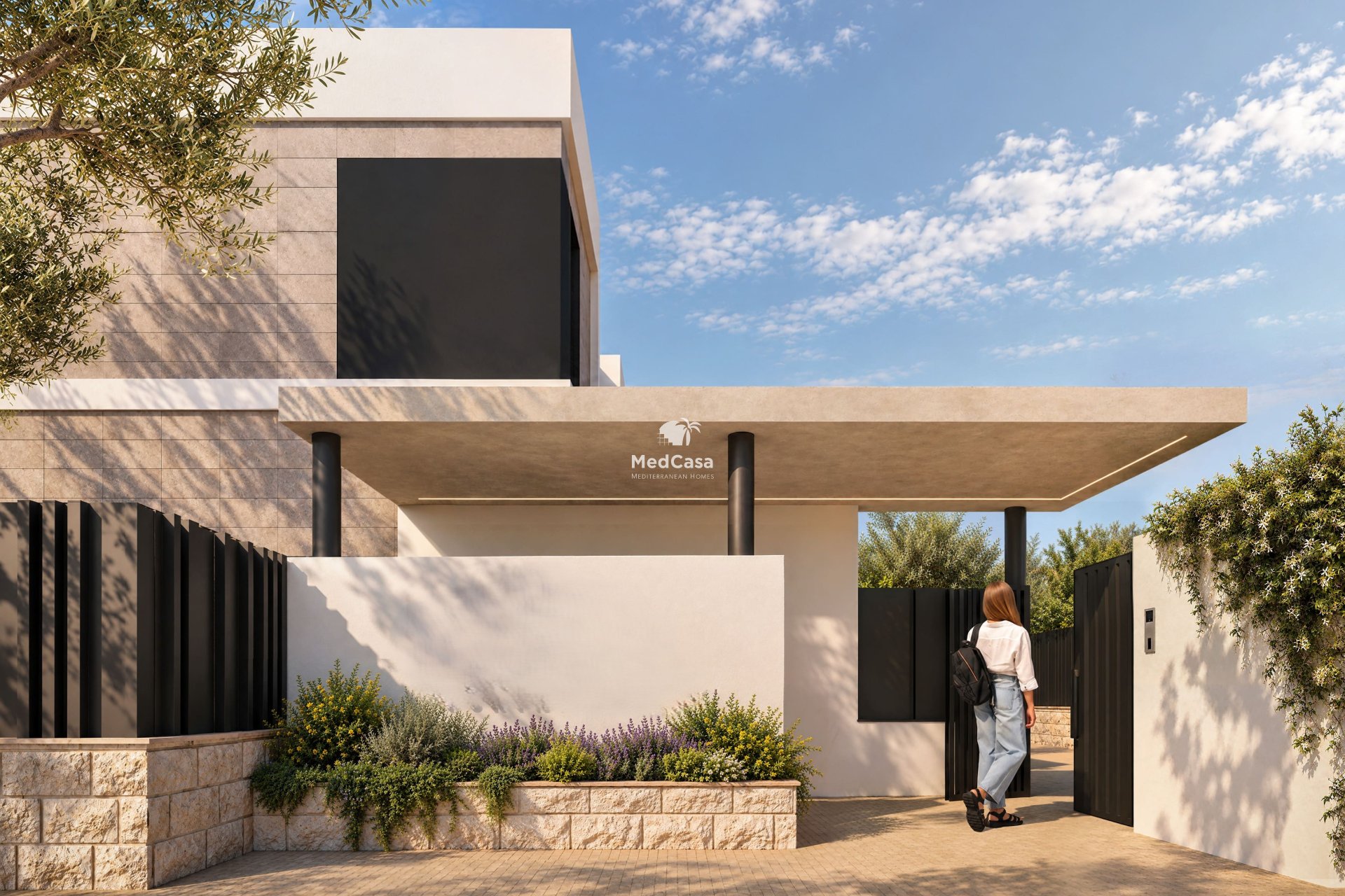 Neubau - Reihenhaus -
Muchamiel - Mutxamel