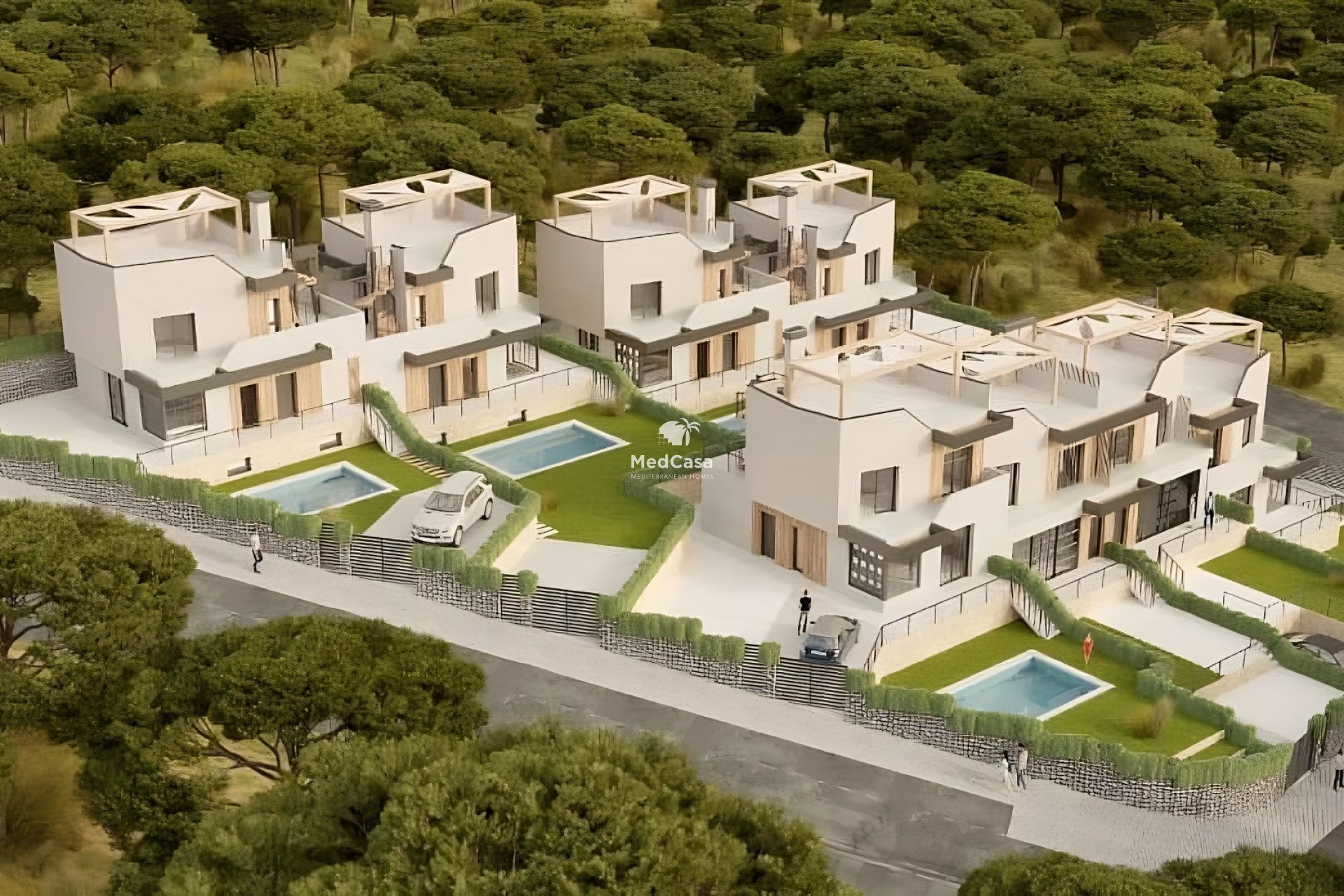 Neubau - Reihenhaus -
Polop de La Marina