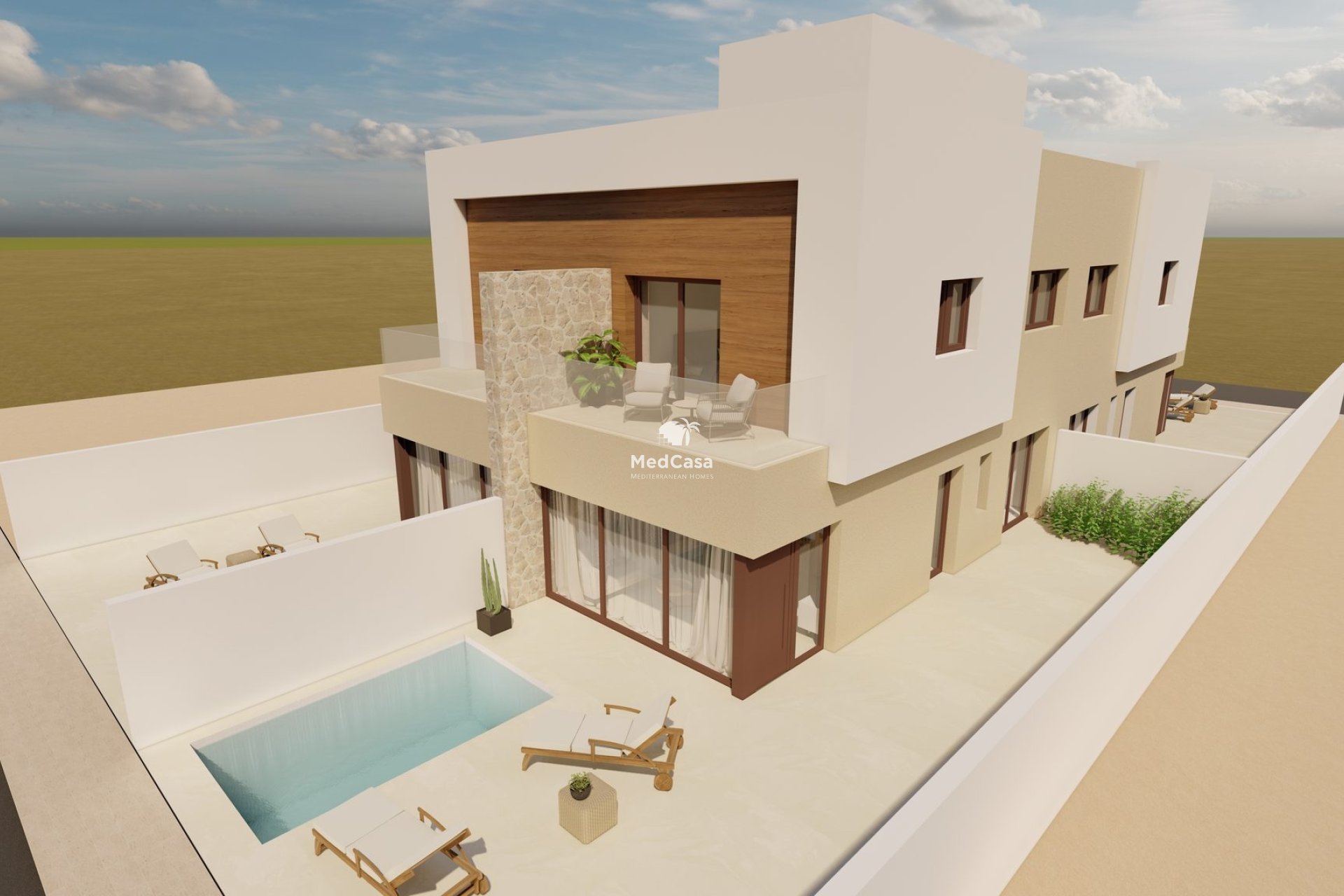 Neubau - Reihenhaus -
San Javier