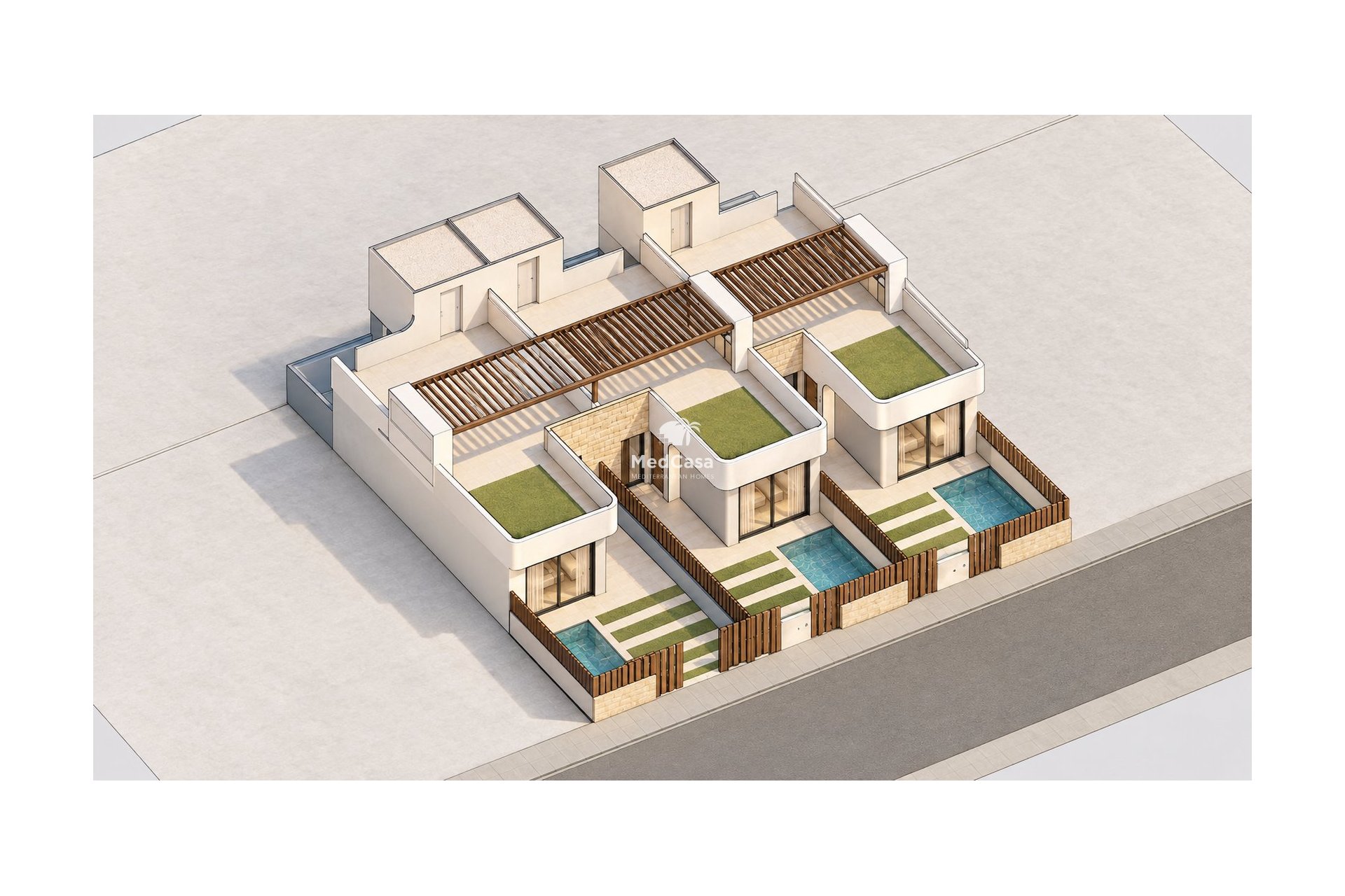 Neubau - Reihenhaus -
San Pedro del Pinatar - San Pedro del Pinatar pueblo