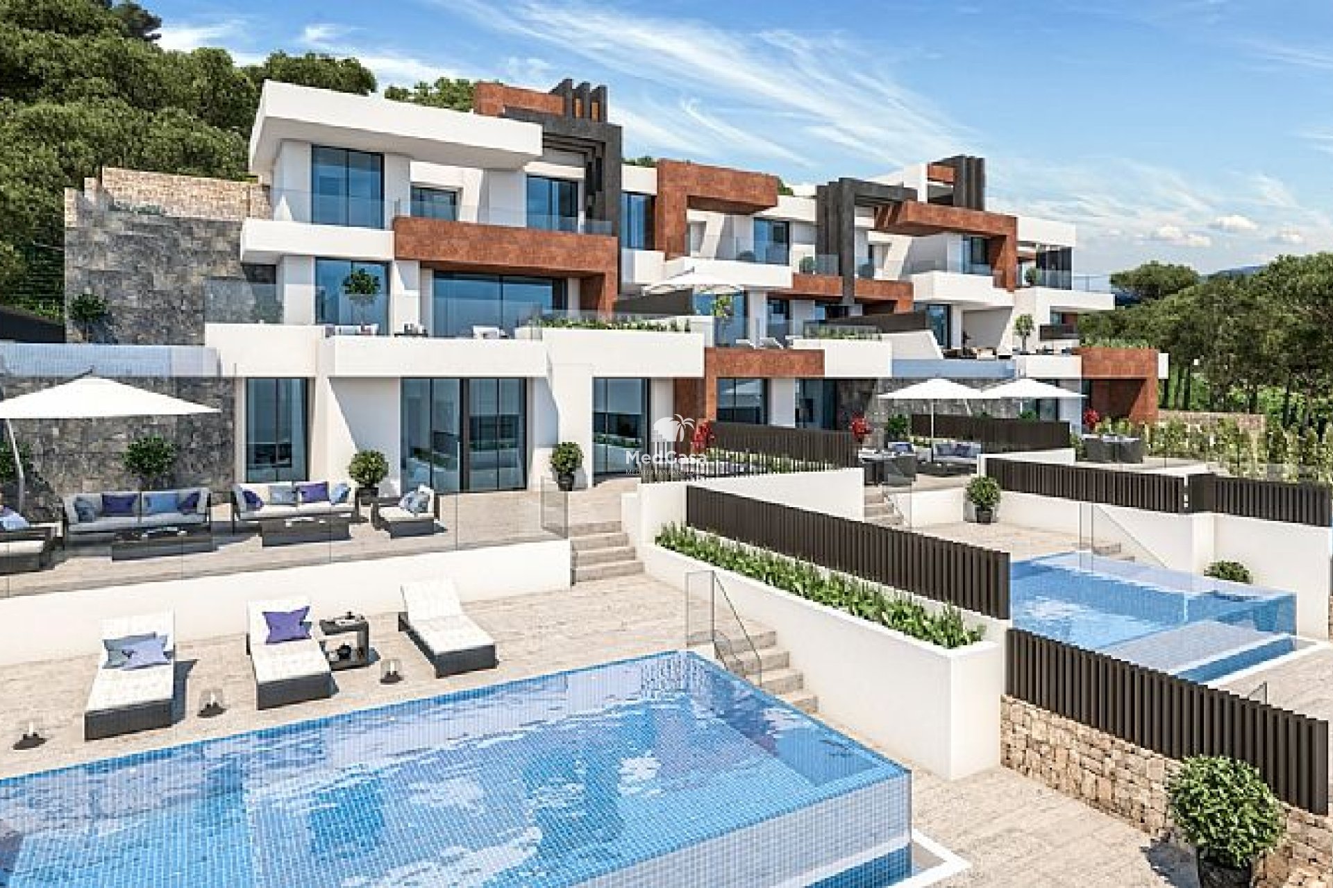 Neubau - Reihenhaus -
Villajoyosa - La Vila Joiosa