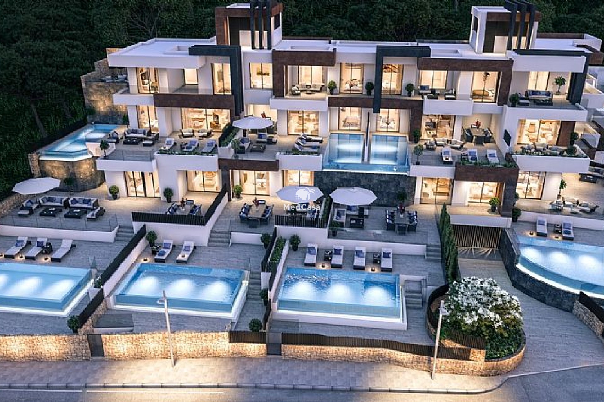 Neubau - Reihenhaus -
Villajoyosa - La Vila Joiosa