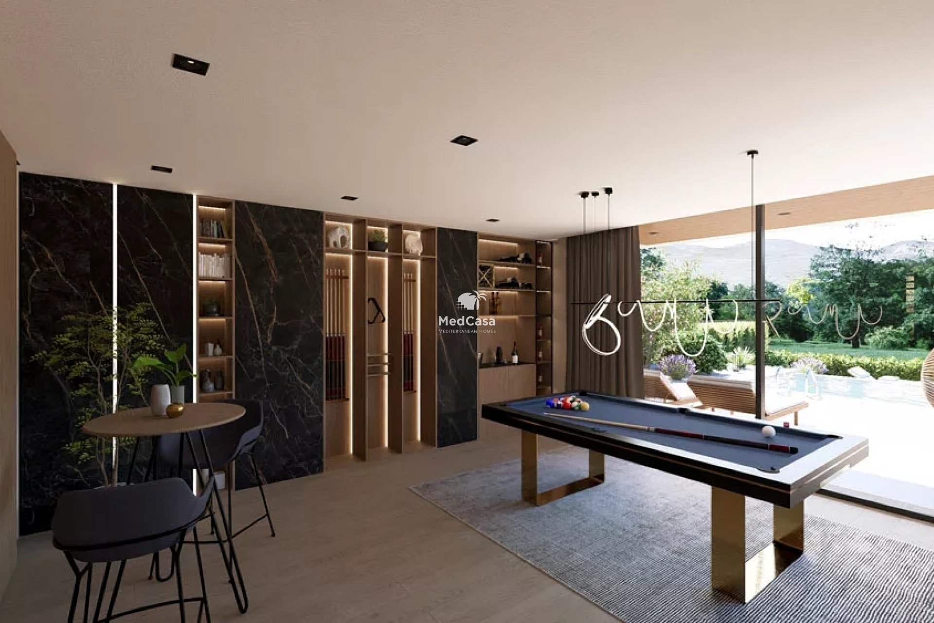 Neubau - Villa -
Golf Altaona - Baños y Mendigo