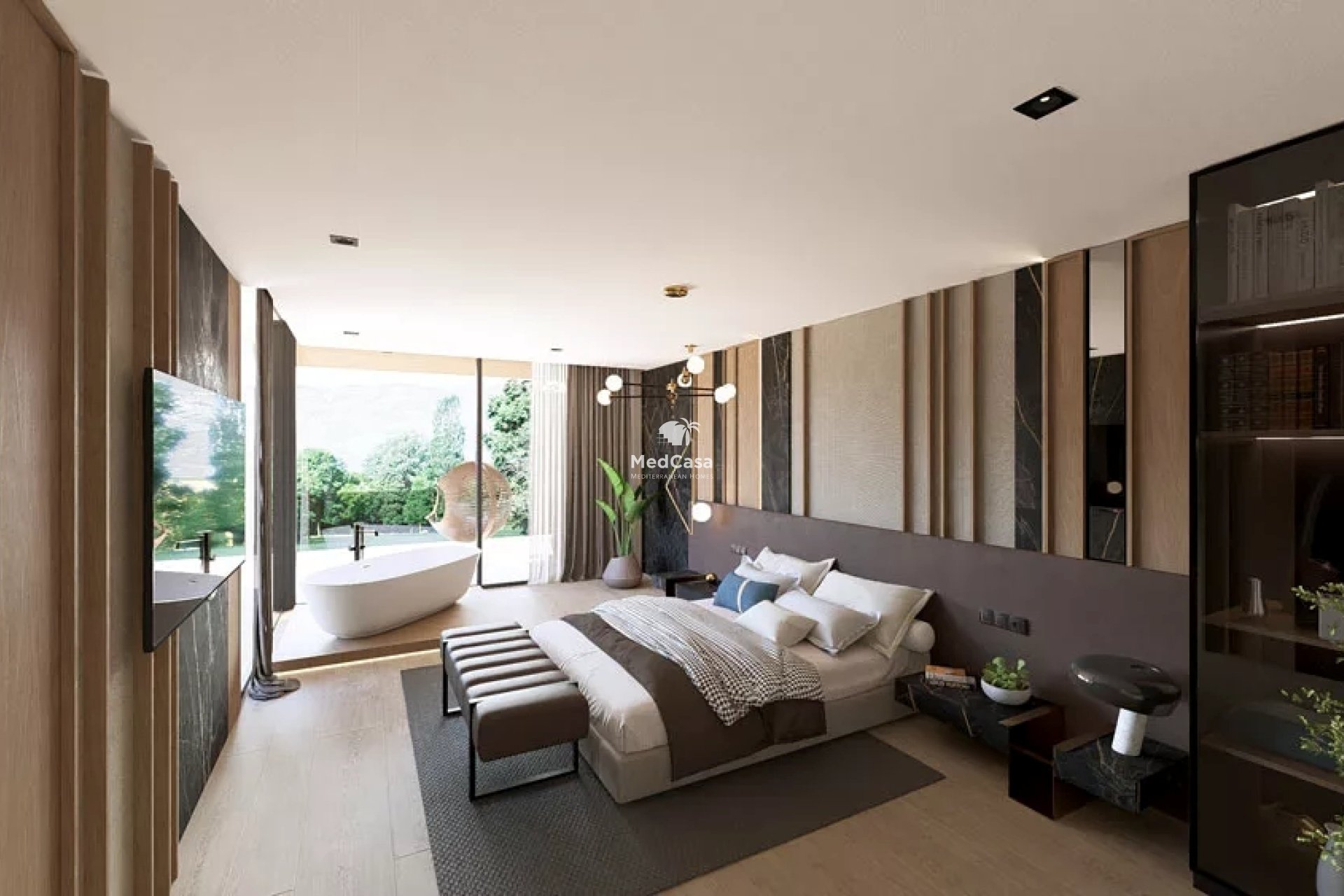 Neubau - Villa -
Golf Altaona - Baños y Mendigo