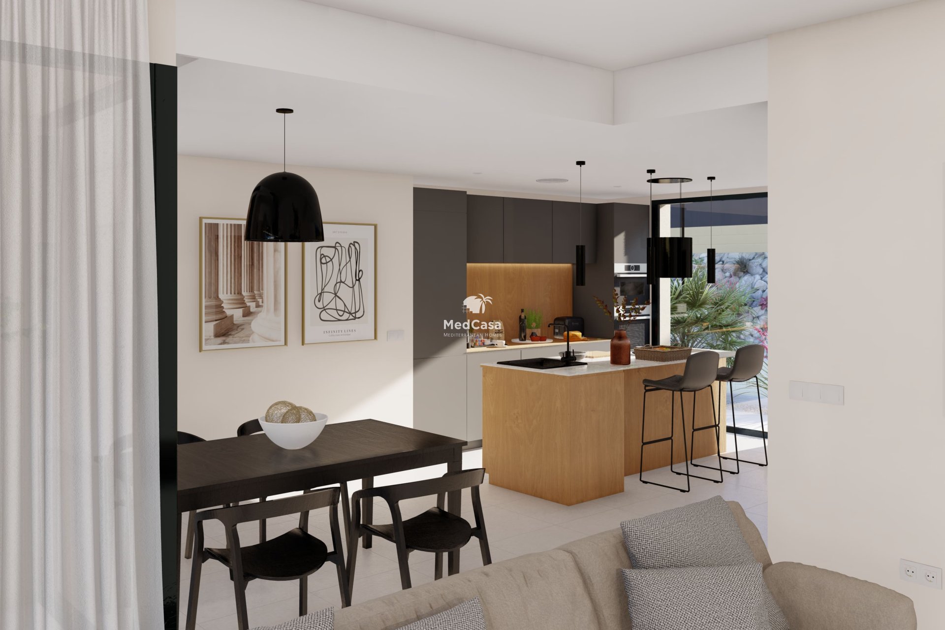 Neubau - Villa -
Golf Altaona - Baños y Mendigo