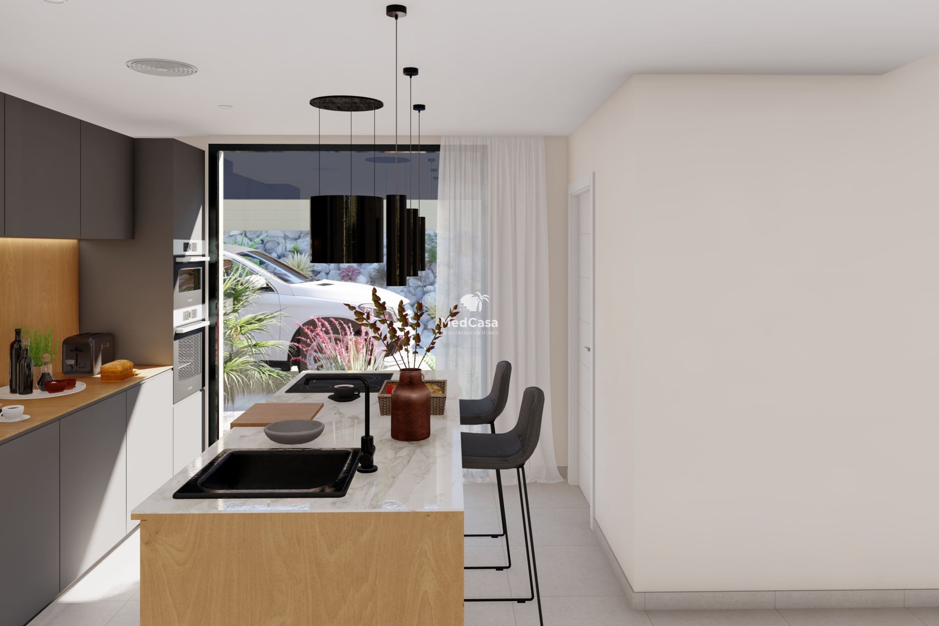 Neubau - Villa -
Golf Altaona - Baños y Mendigo