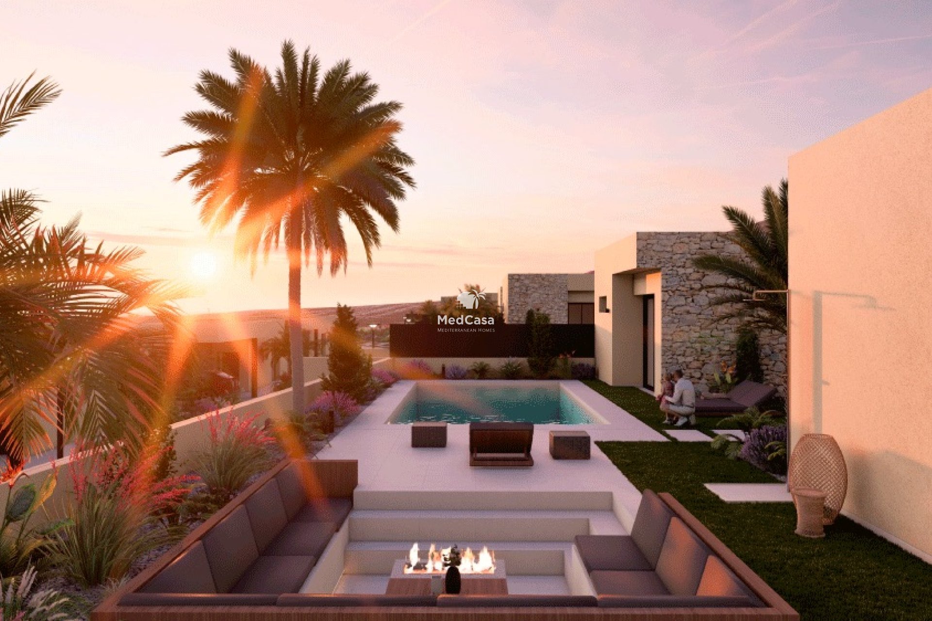 Neubau - Villa -
Golf Altaona - Baños y Mendigo