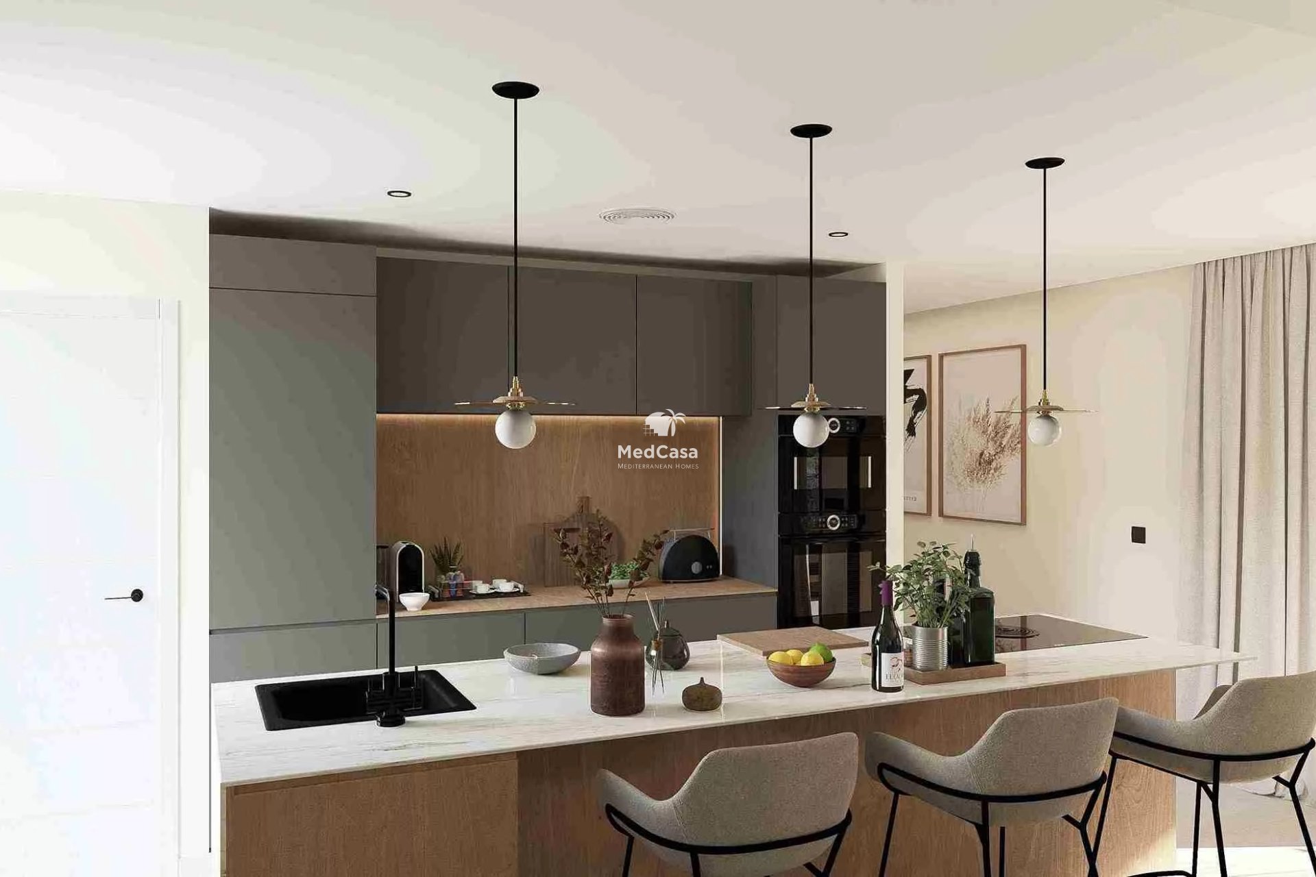 Neubau - Villa -
Golf Altaona - Baños y Mendigo