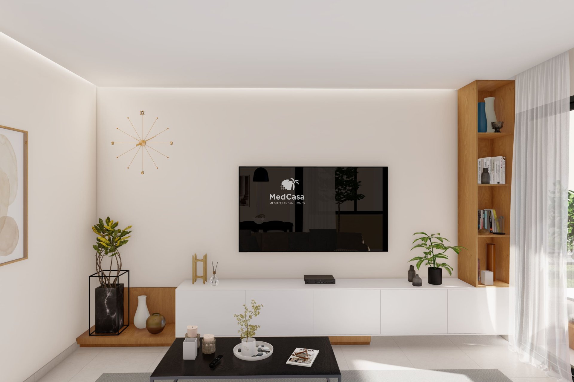 Neubau - Villa -
Golf Altaona - Baños y Mendigo