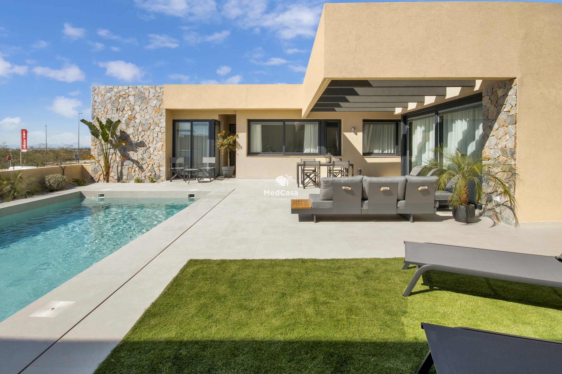 Neubau - Villa -
Golf Altaona - Baños y Mendigo