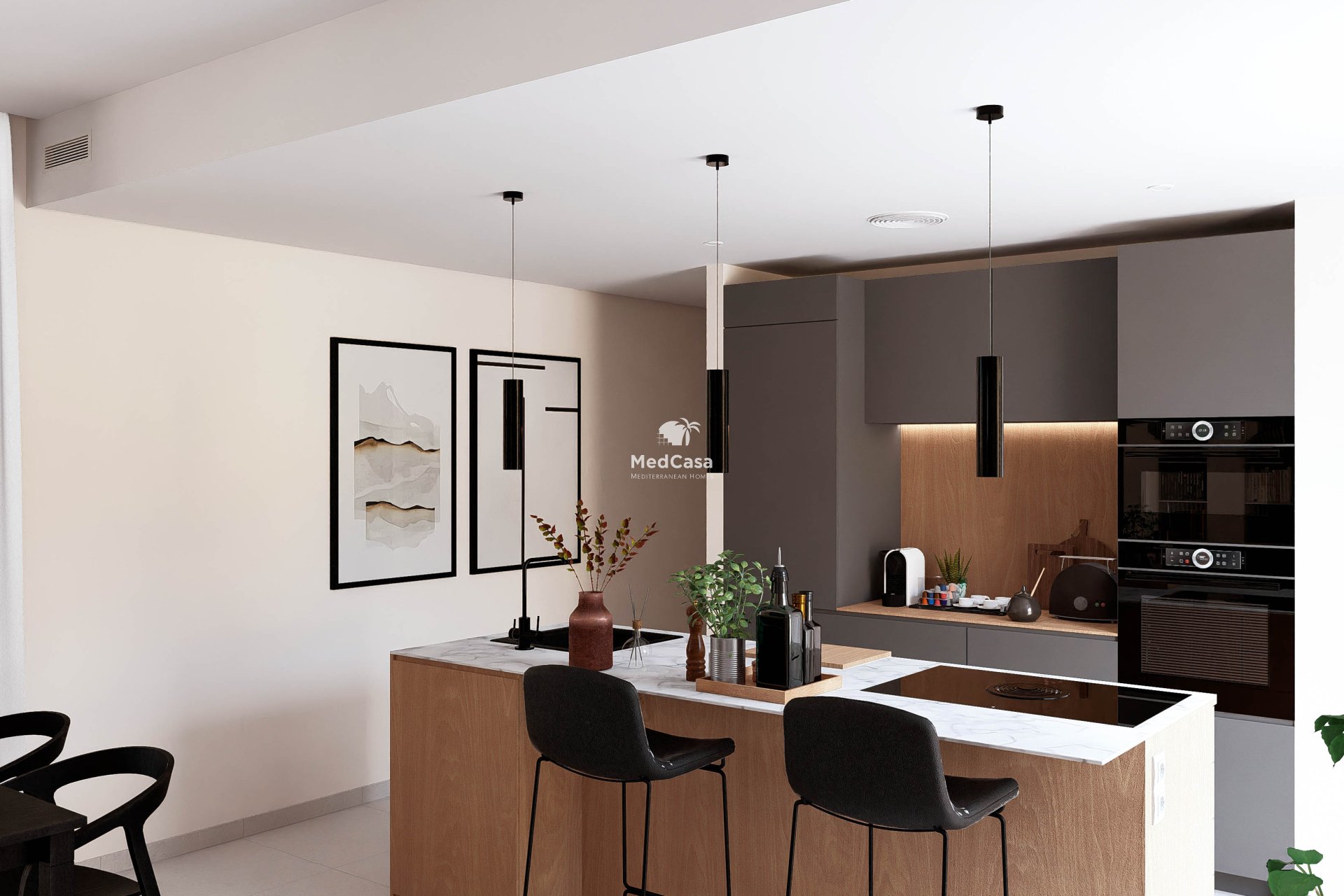 Neubau - Villa -
Golf Altaona - Baños y Mendigo