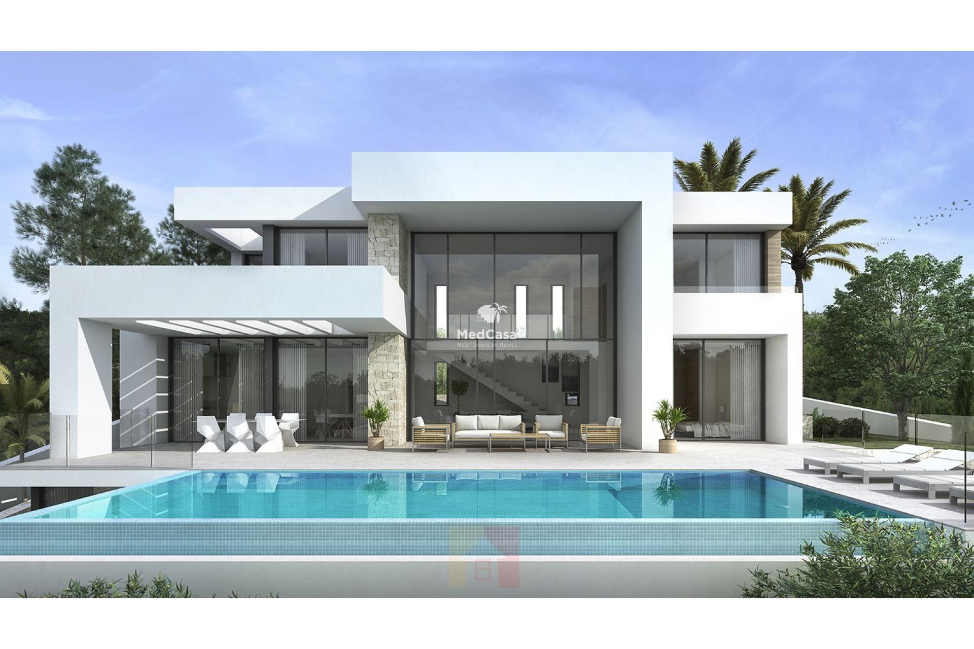 Neubau - Villa -
Moraira - Solpark