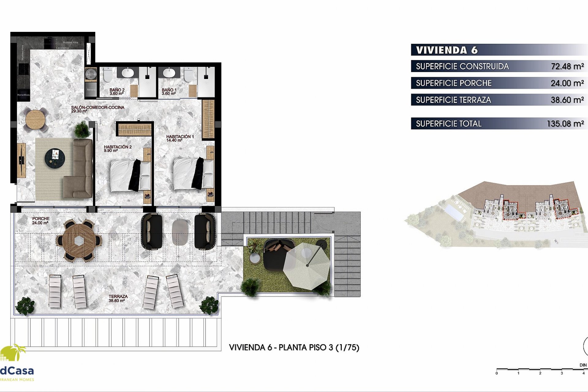 New Build - Apartment -
Finestrat