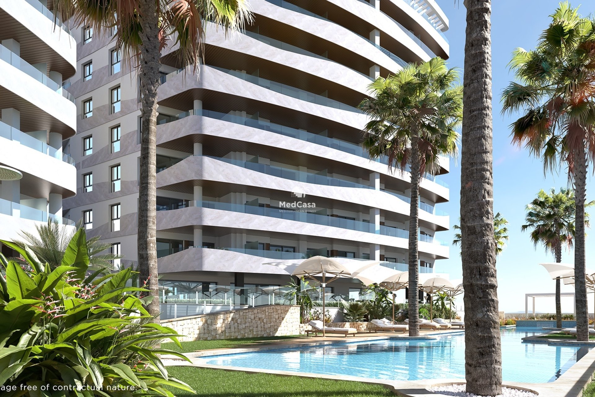 New Build - Apartment -
La Manga