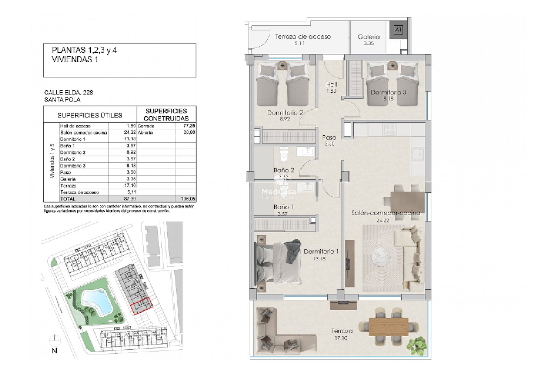 New Build - Apartment -
Santa Pola