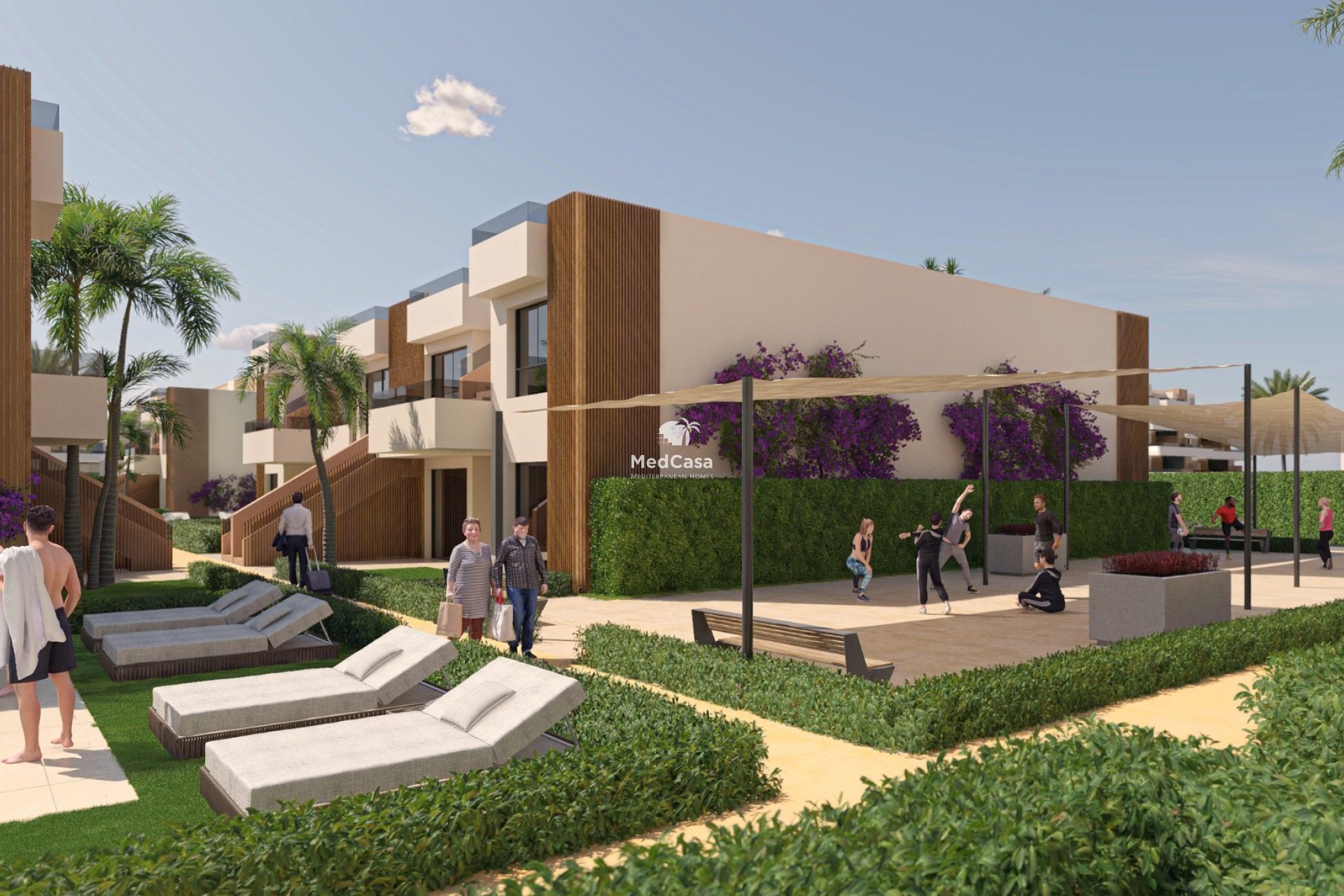 New Build - Ground floor apartment -
Condado de Alhama
